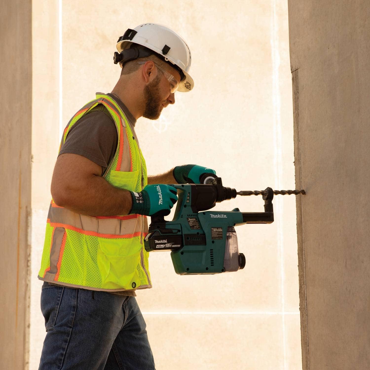 Makita Unisex FitknitÂ T 04117 FitKnit Cut Level 1 Nitrile Coated Dipped Gloves Small Medium, Teal/Black, Small Medium US