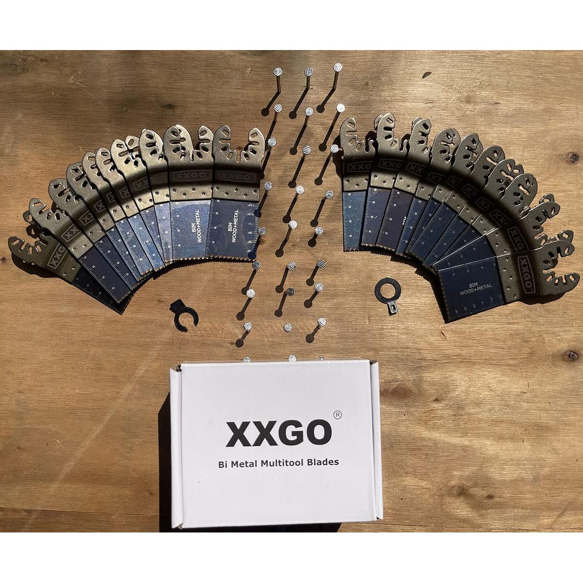 Hojas Oscilantes Bi-Metal XXGO 20 Pcs para Multiherramientas