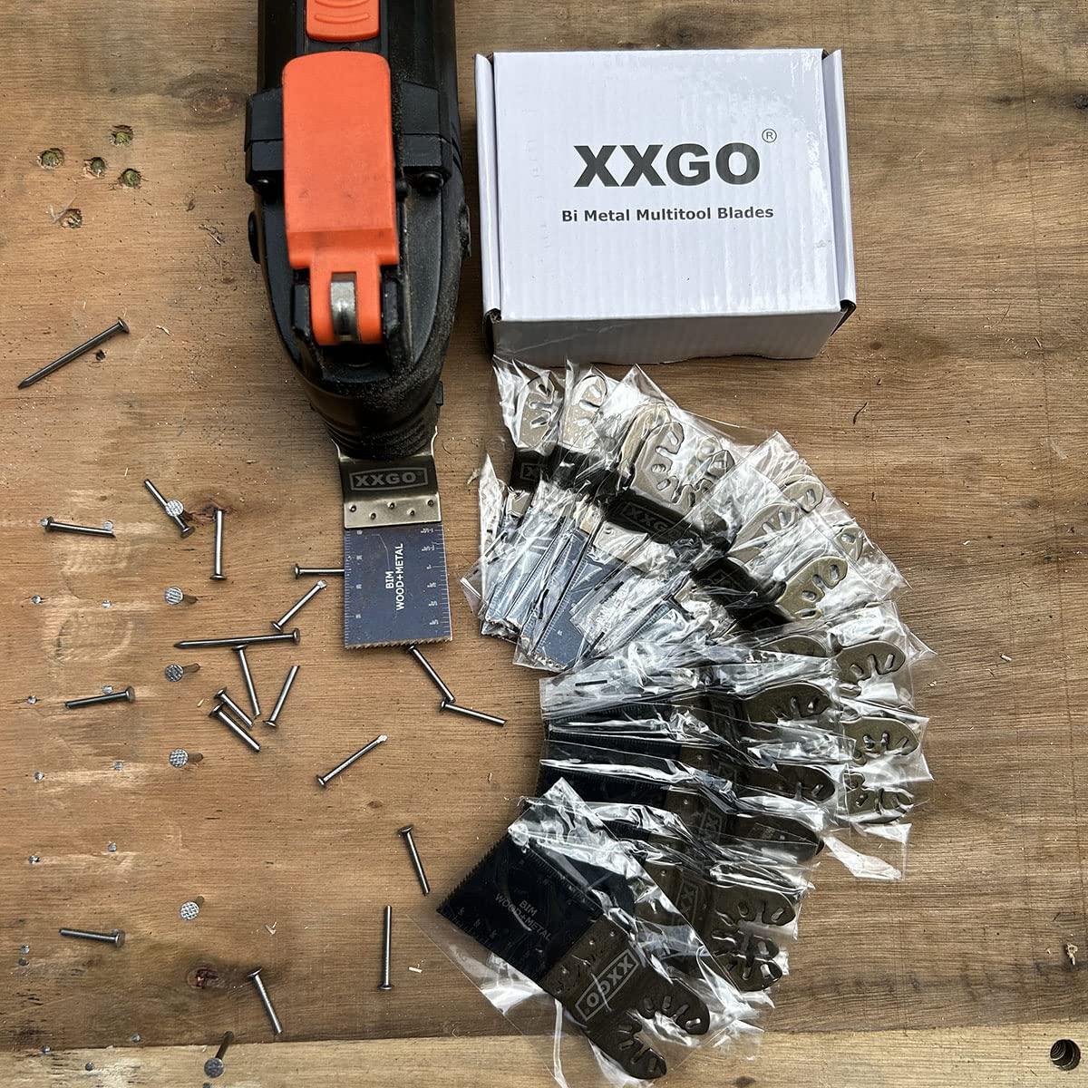 Hojas Oscilantes Bi-Metal XXGO 20 Pcs para Multiherramientas