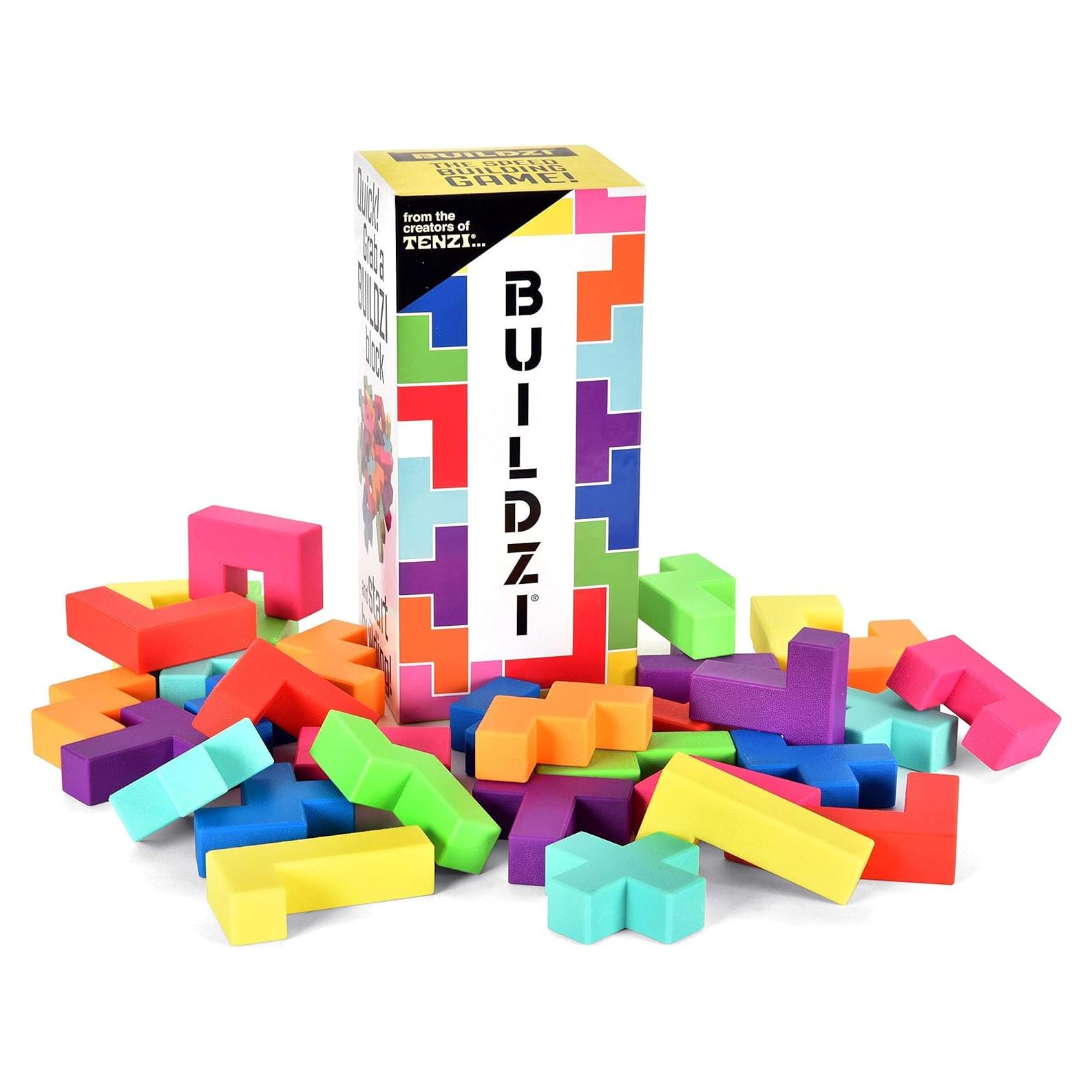 Juego de Bloques Apilables BUILDZI - Carma Games - 2 a 4 Jugadores