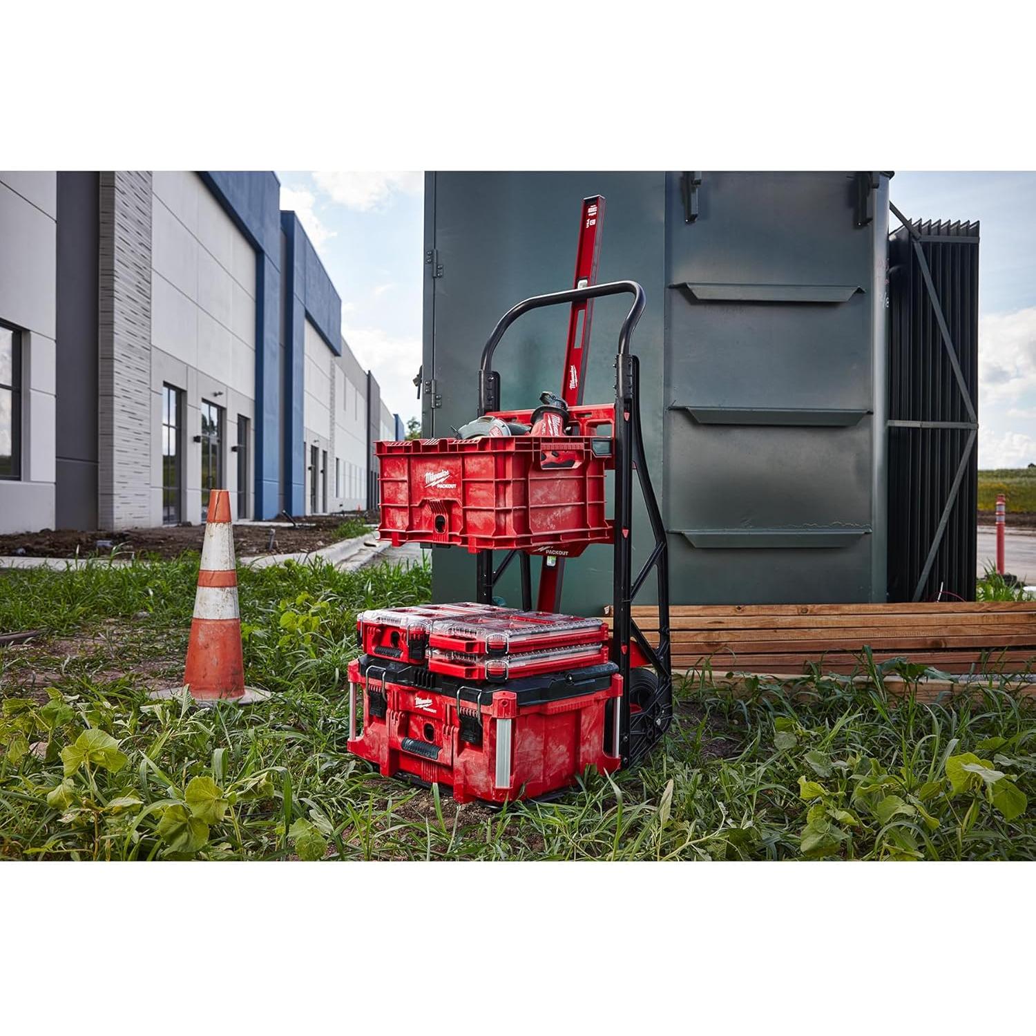 Caja de herramientas grande Milwaukee 48-22-8425 IP65 Roja