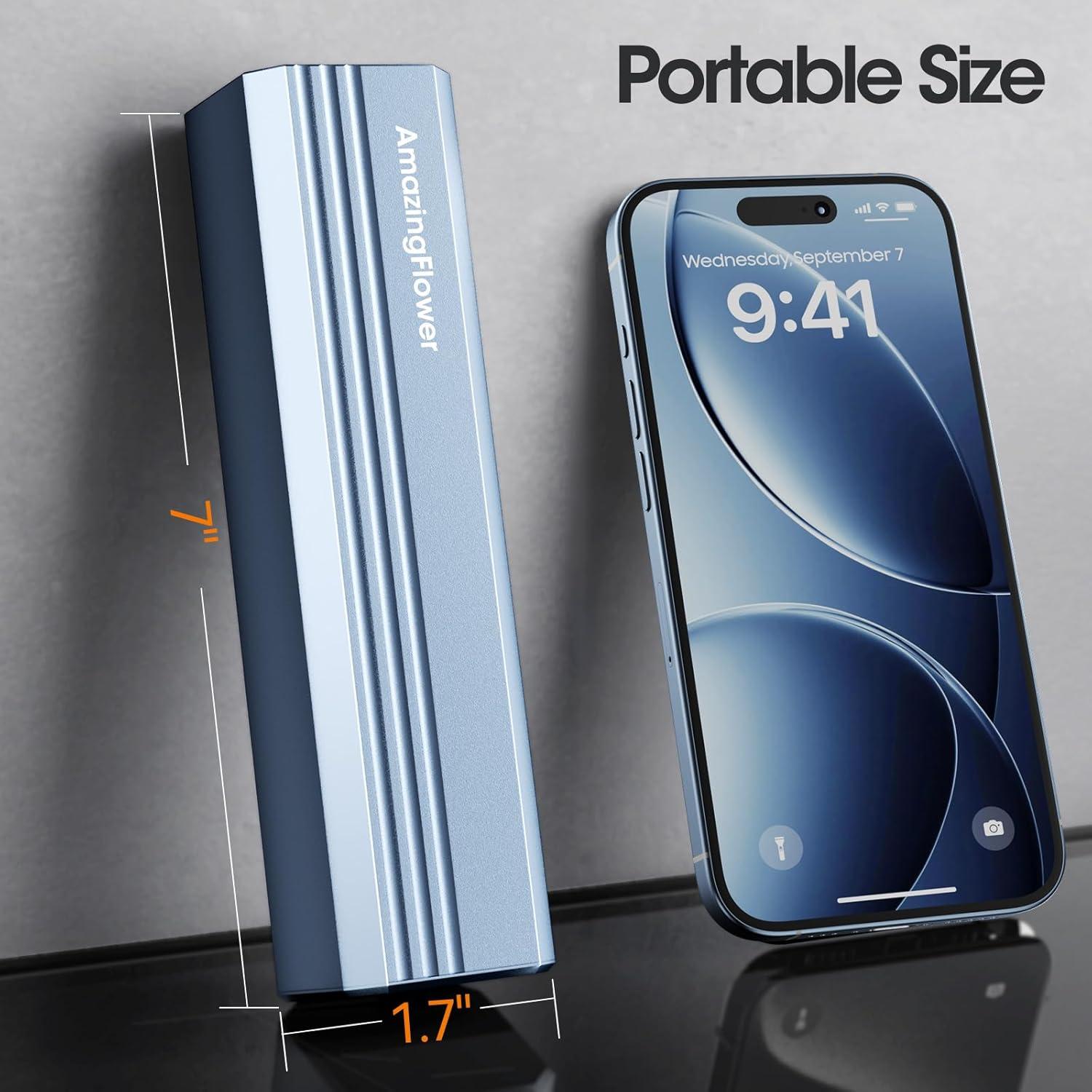 Mini Electric Screwdriver, Precision Screwdriver Set with 42 Drill Bit, Electric Screwdriver Cordless Kit, All-in-One Magnetic Case, 5 Torque Setting, 500mAh Rechargeable Battery Power Screwdriver