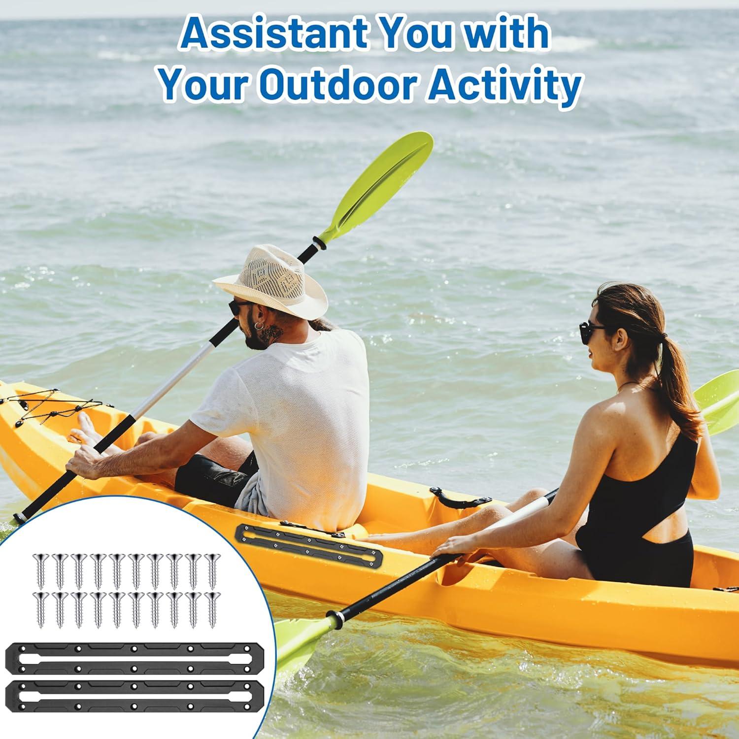 Riel de Kayak Omoojee 01 Accesorios Montaje Paquete de 2