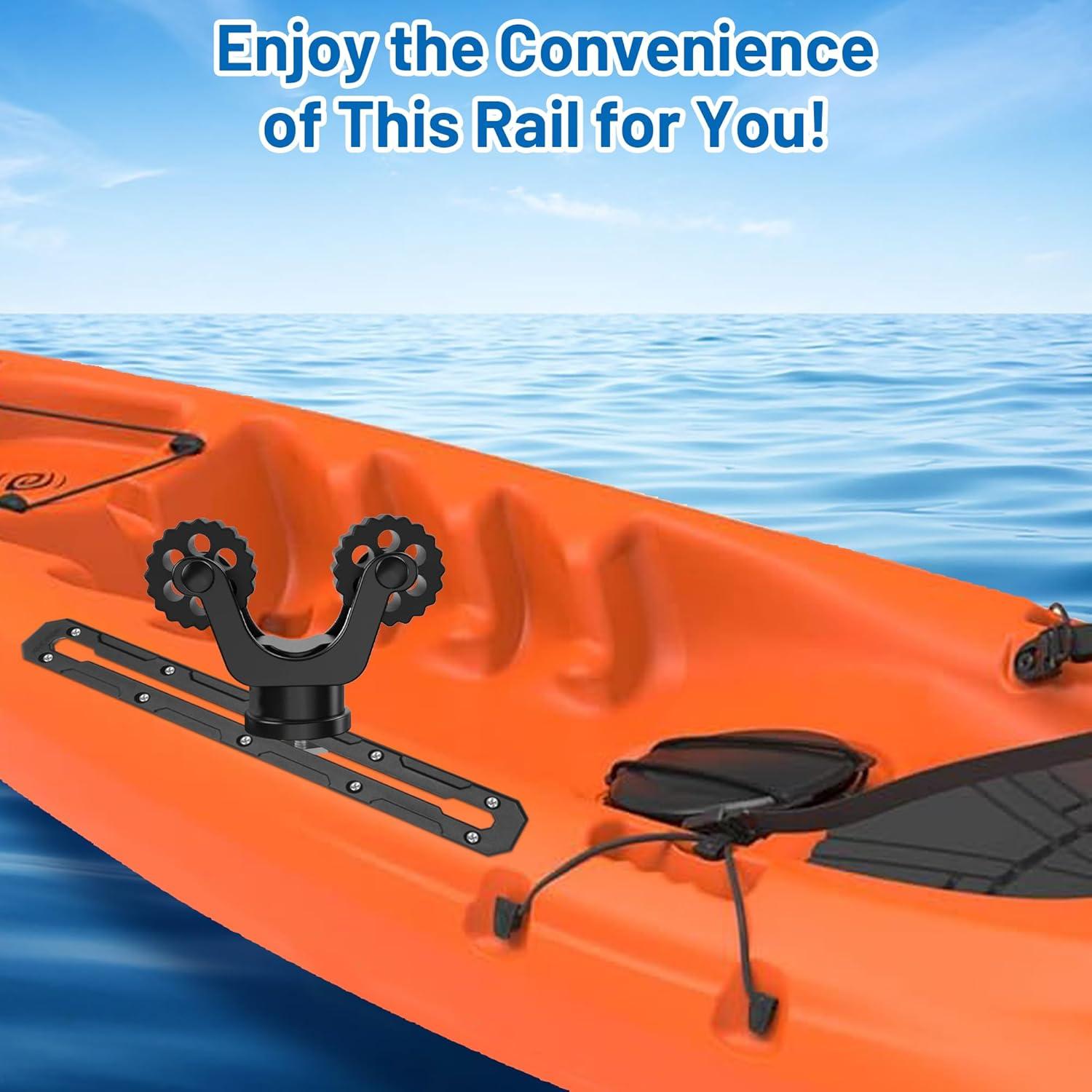 Riel de Kayak Omoojee 01 Accesorios Montaje Paquete de 2