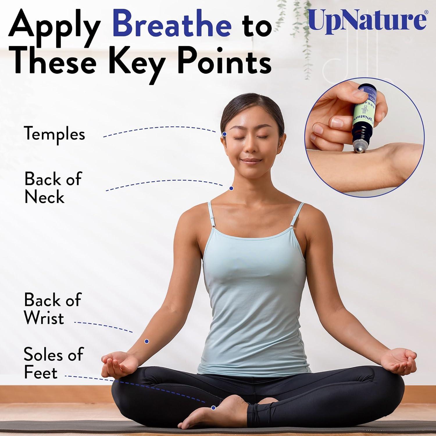 Aceite Esencial Roll On Breathe UpNature 9.8ml - Respiración Natural