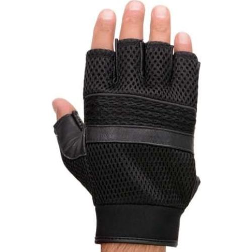 Guantes de Moto Milwaukee MG7504 Cuero Negro con Gel