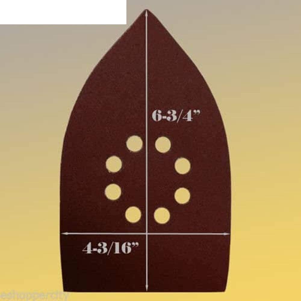 Lija de Papel MultiToolPro 30 Unidades 80 Granos para Lijadora