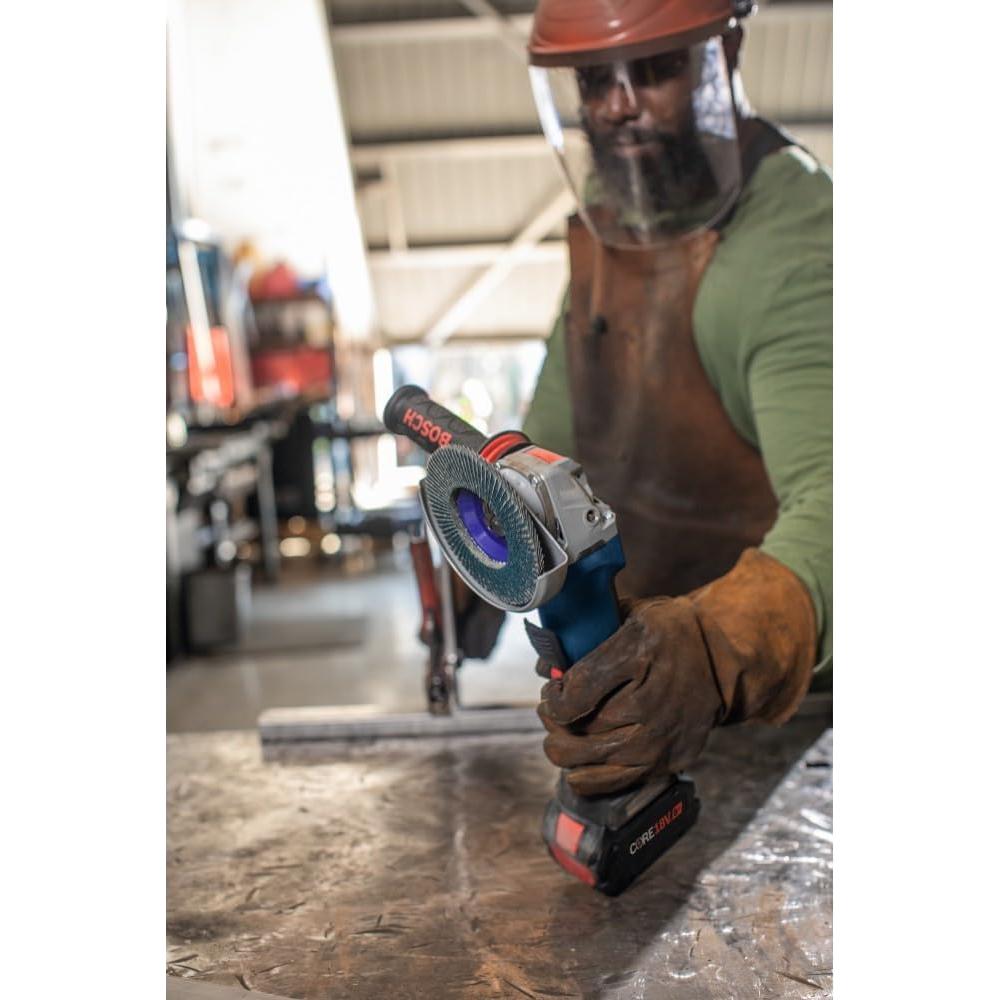 Amoladora Angular Bosch GWX18V-50PCB14 18V 4-1/2 - 5" con Batería 8 Ah