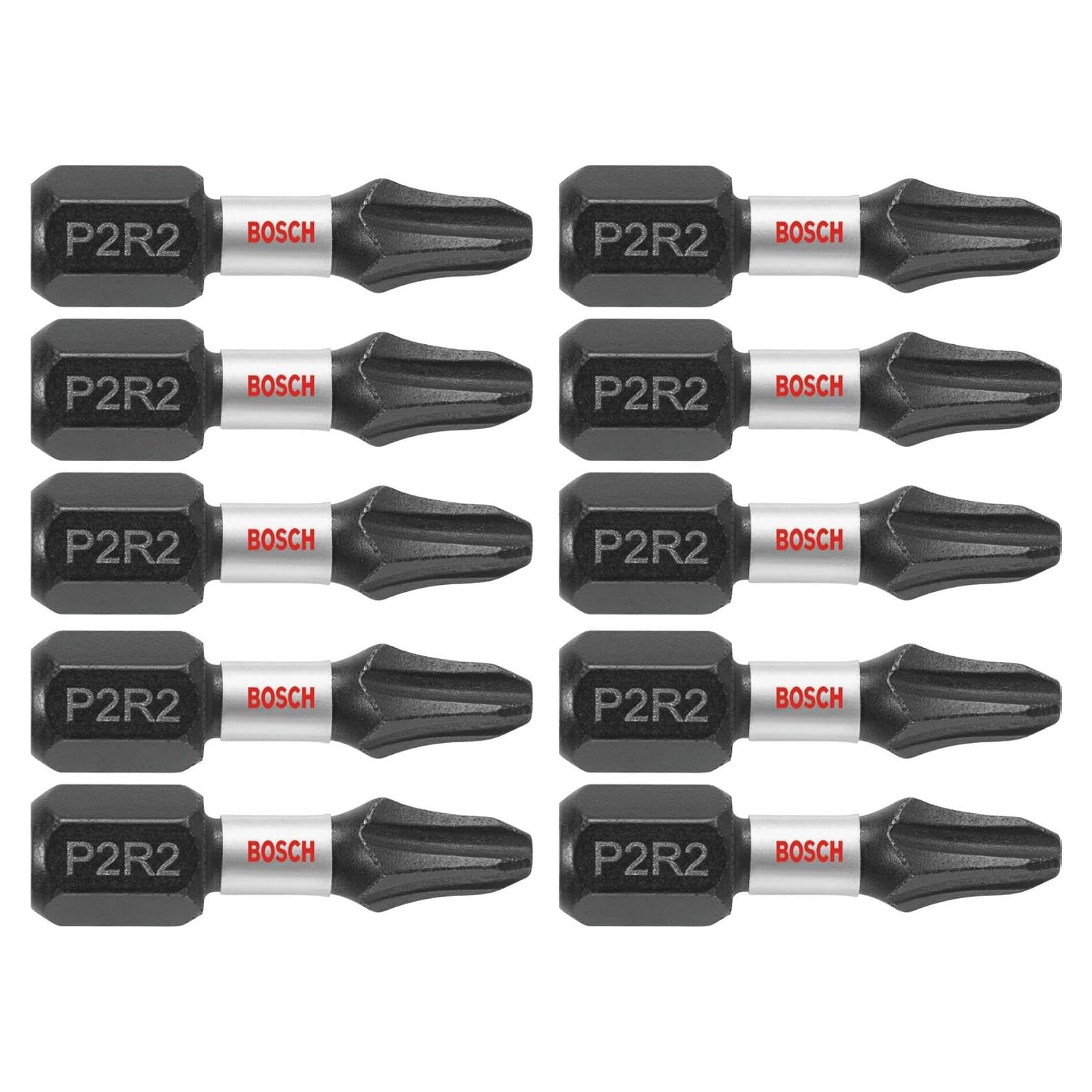 Puntas de Inserción Bosch ITP2R2102 2-Pack 2.54 cm Phillips/Cuadrado