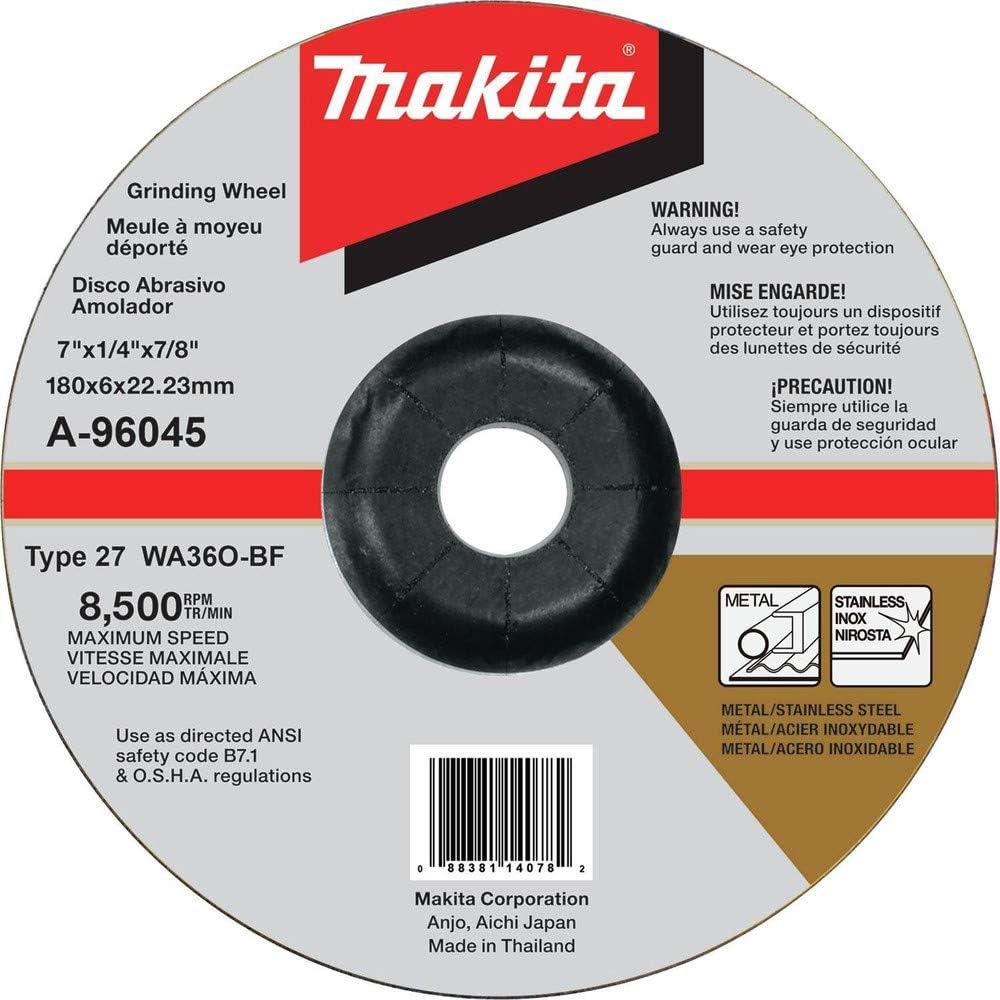 Amoladora Angular Inalámbrica Makita XAG12Z1 36V 7" Sin Escobillas