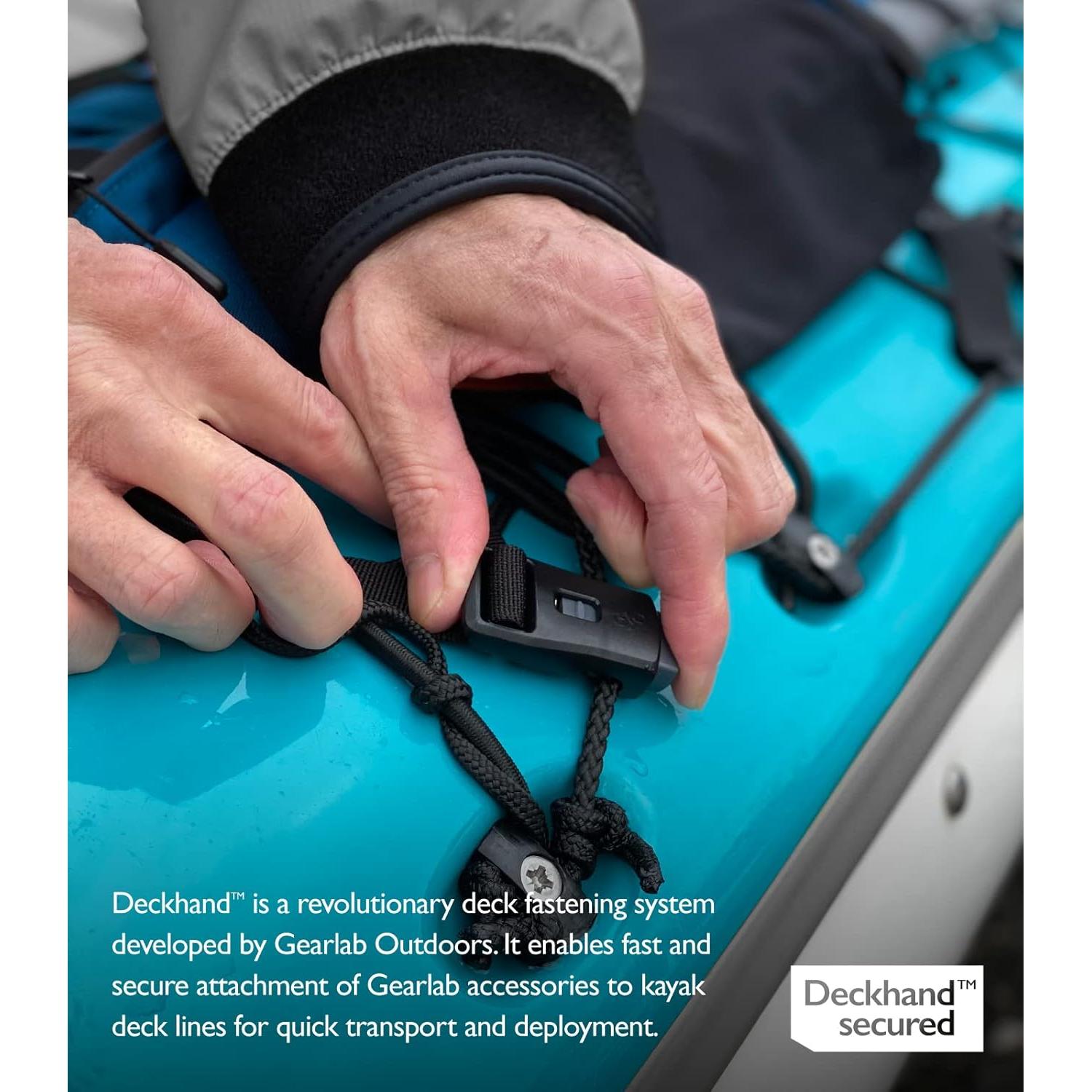 Gearlab Deck Pod 2 - Bolsa para kayak 6L con sistema Deckhand