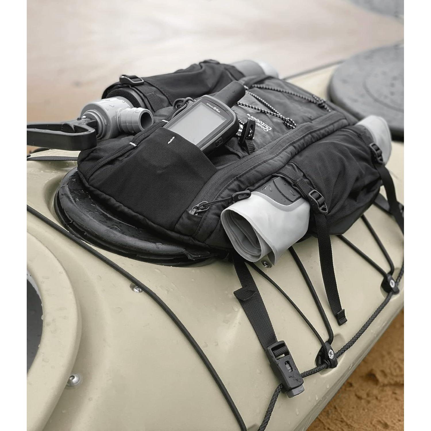 Gearlab Deck Pod 2 - Bolsa para kayak 6L con sistema Deckhand