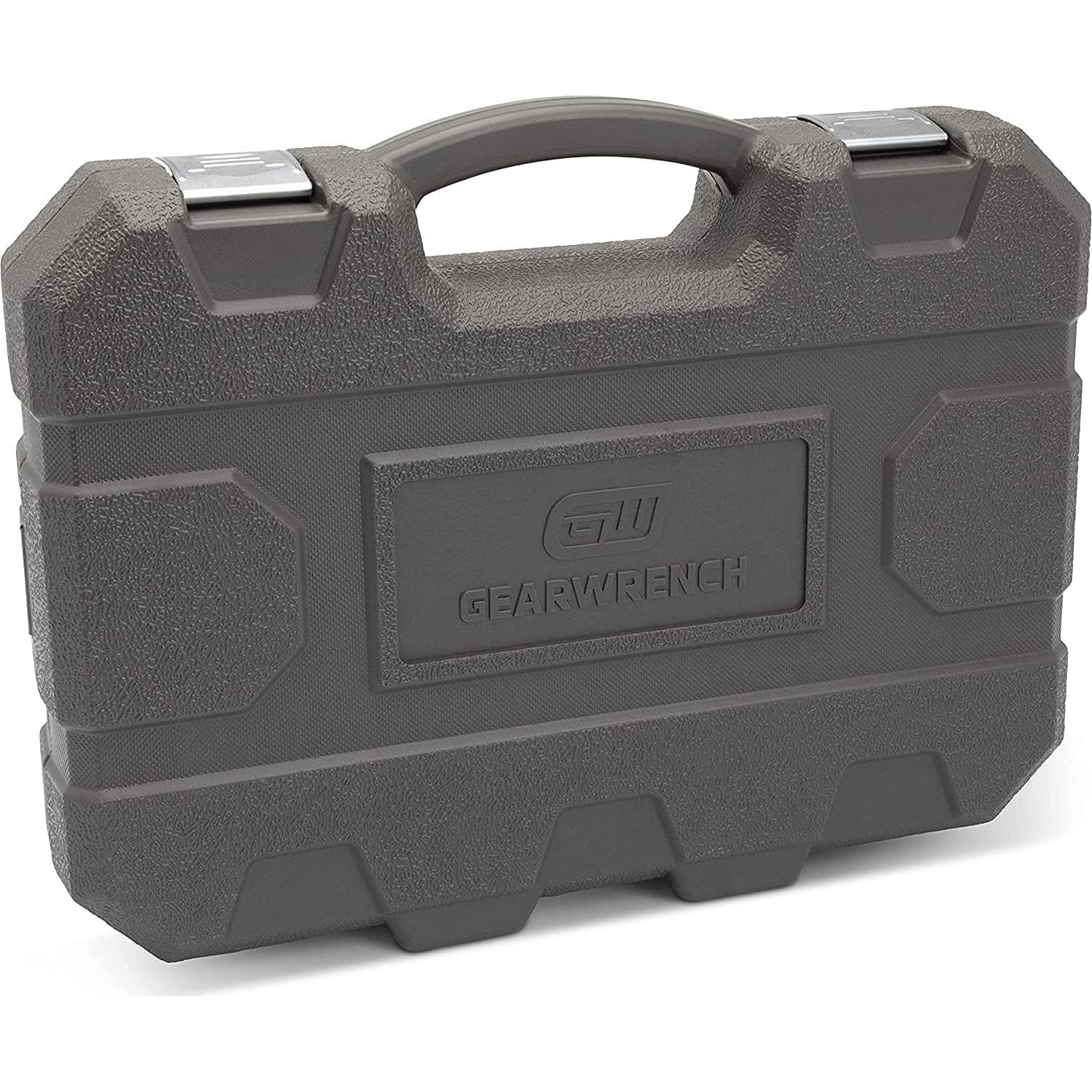 Juego de Enchufes GEARWRENCH 44 Piezas 3/8" SAE/Métrico