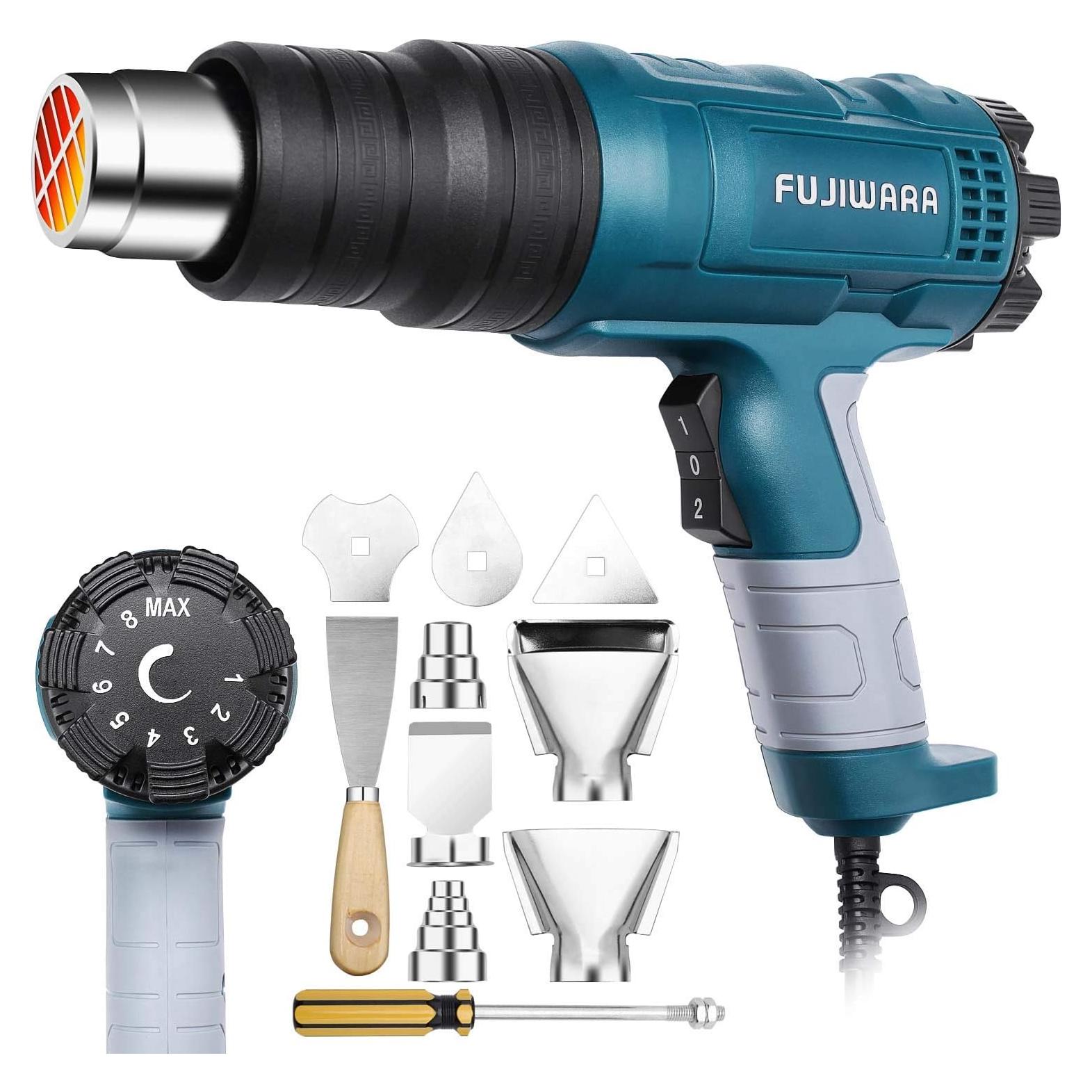 Pistola de Calor 2000W XPEOO con 5 Boquillas y Temperatura Ajustable