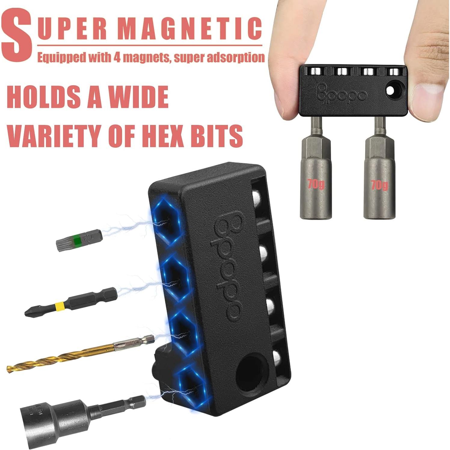 Soporte de Bits Magnético Milwaukee 18V para Taladro Eléctrico