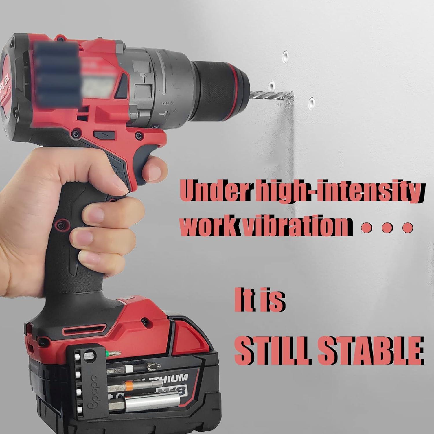 Soporte de Bits Magnético Milwaukee 18V para Taladro Eléctrico