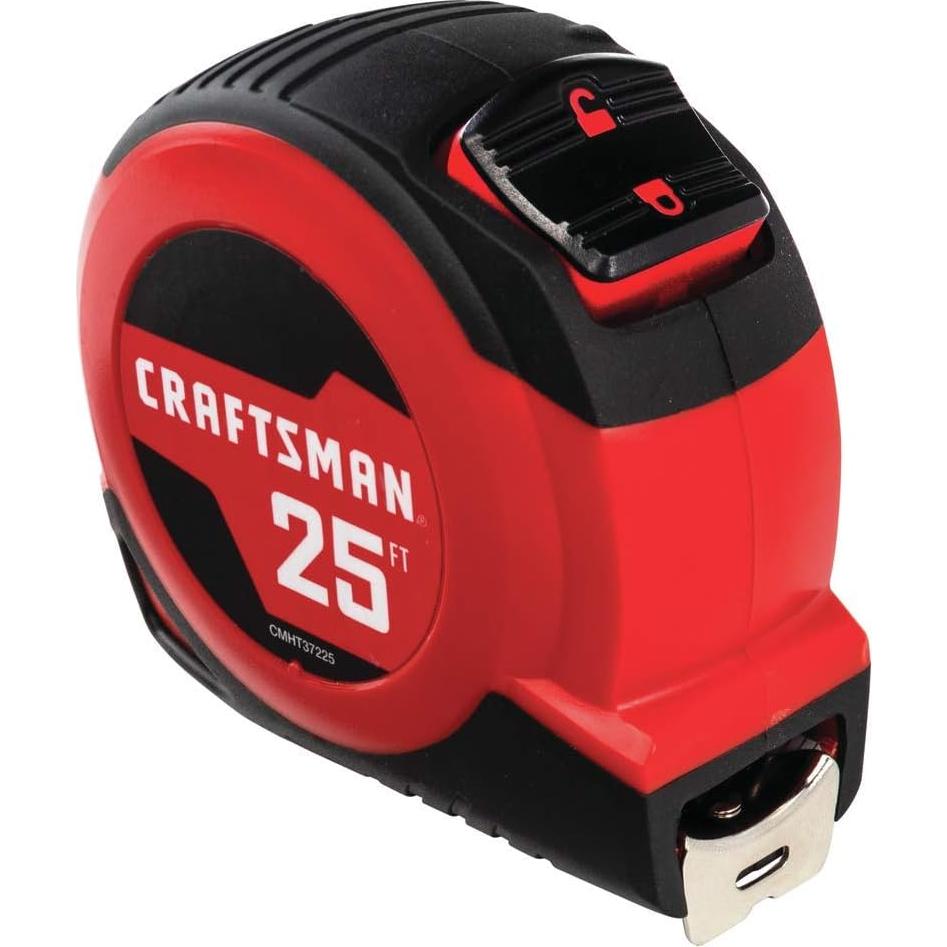Cinta Métrica CRAFTSMAN 7.62m Auto-bloqueo con Buscador
