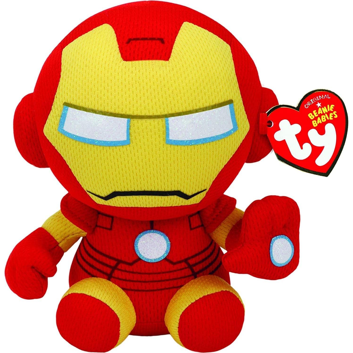 Peluche Ty Beanie Babies Ironman Regular 20 cm Amarillo