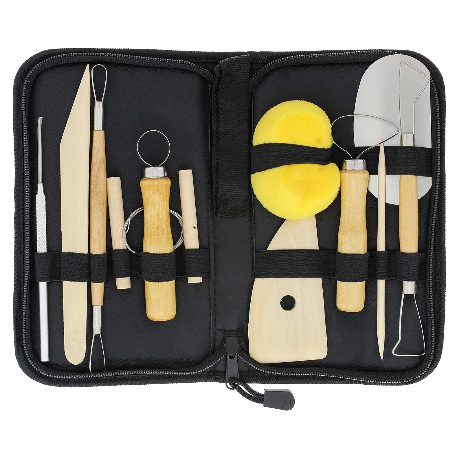 Juego de Herramientas de Cerámica U.S. Art Supply 12 Piezas