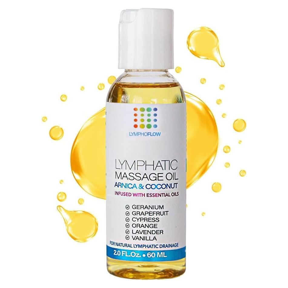 Aceite de Masaje Linfático Bruizex 59 ml - Árnica y Coco