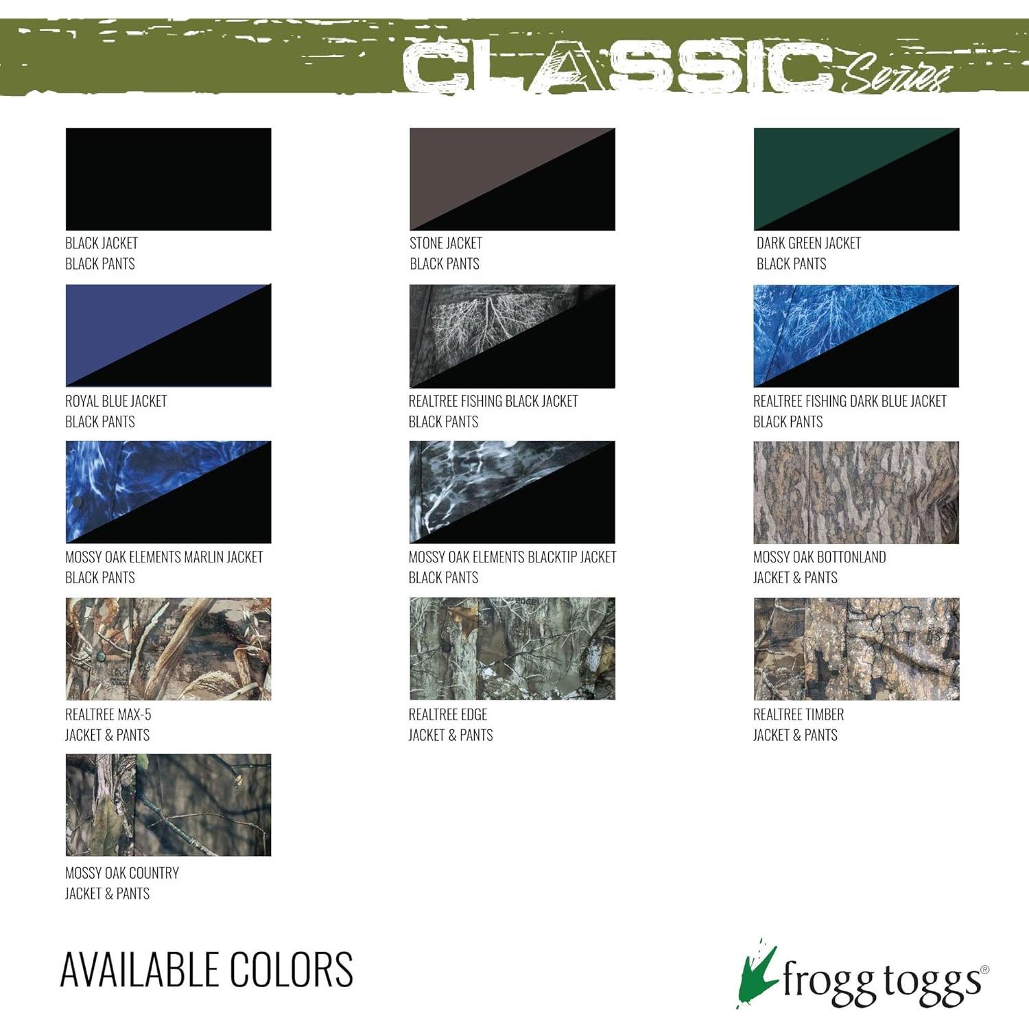 Traje de Lluvia FROGG TOGGS Clásico Impermeable para Hombre