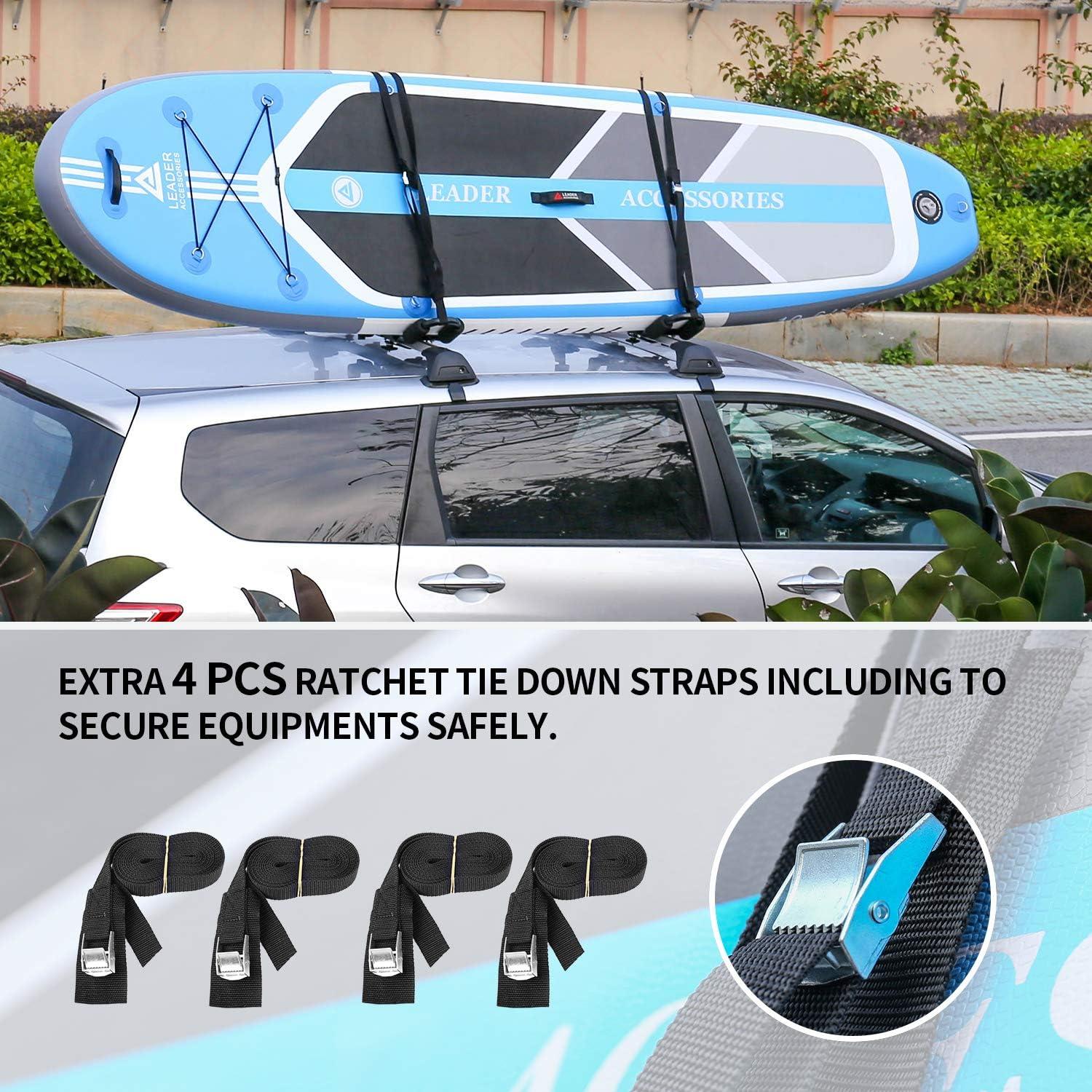 Soporte de Kayak Plegable Leader Accessories 4 PCS J Bar