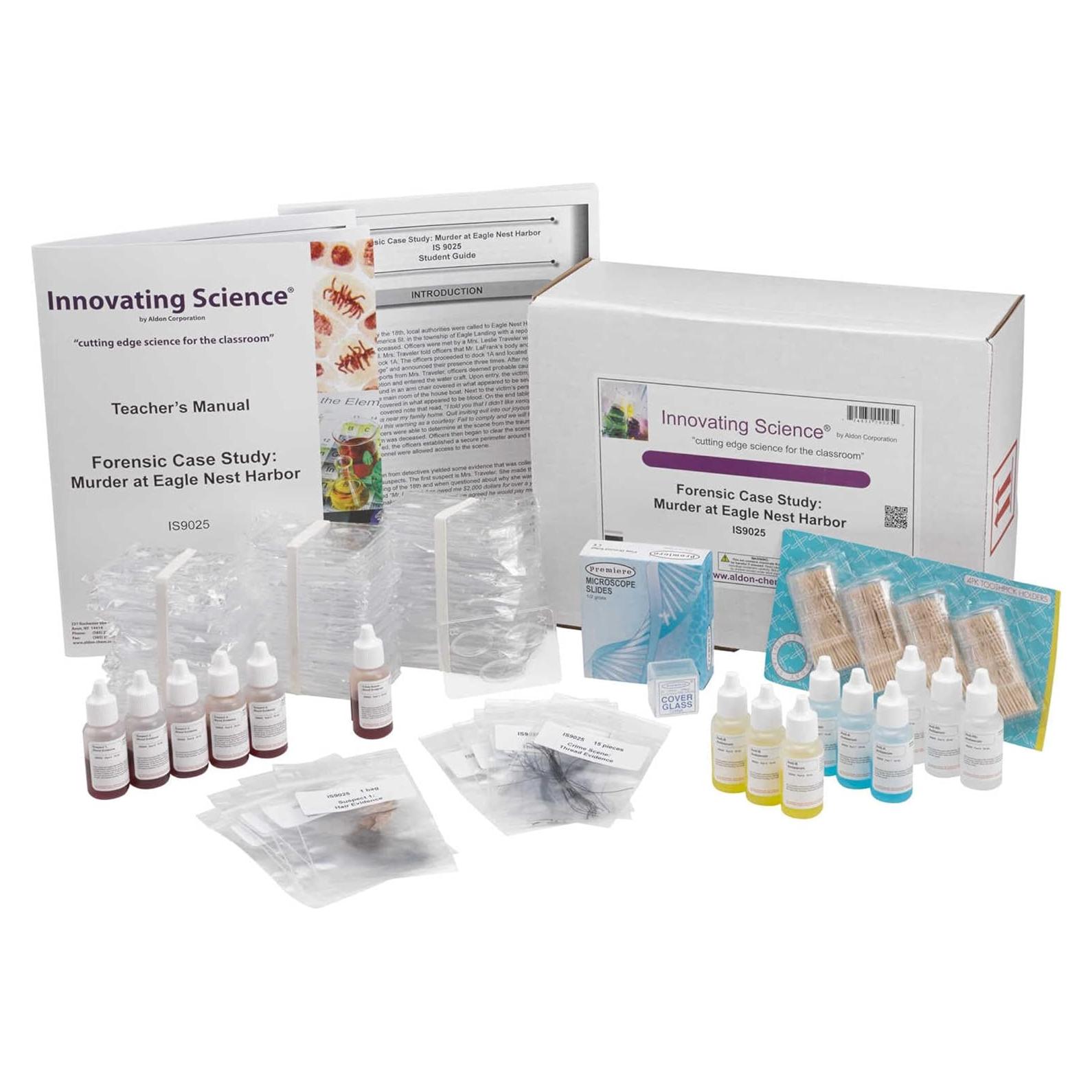 Kit Forense Ciencia Innovadora Estudio de Caso Asesinato