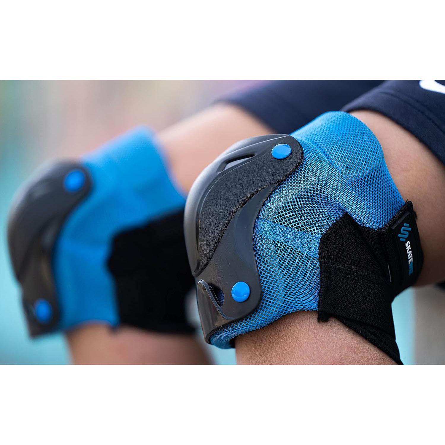 SKATEWIZ Almohadillas de Protección para Patinaje 6pc