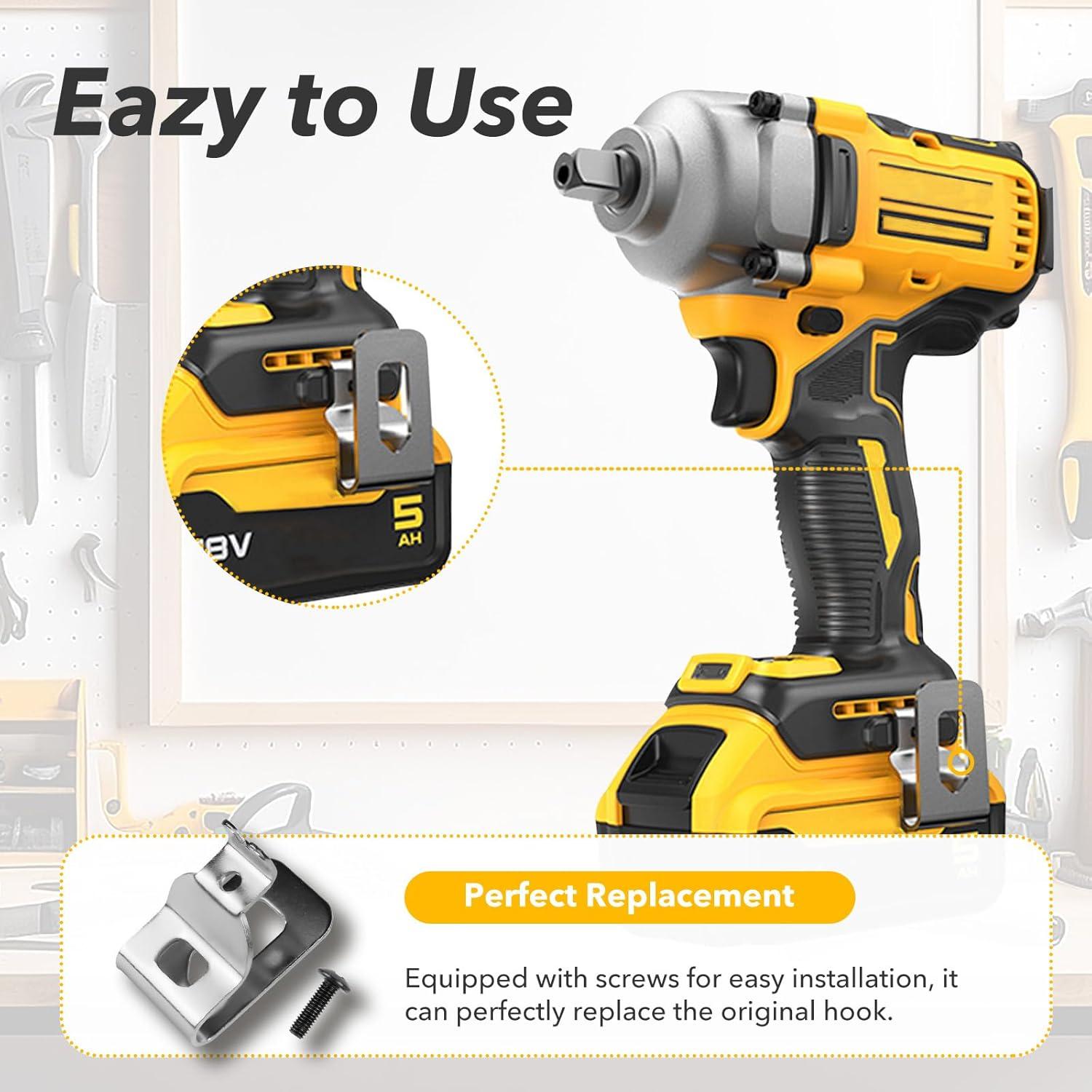 Clip de Cinturón 6PCS BienBion para Dewalt DCD980 DCD985