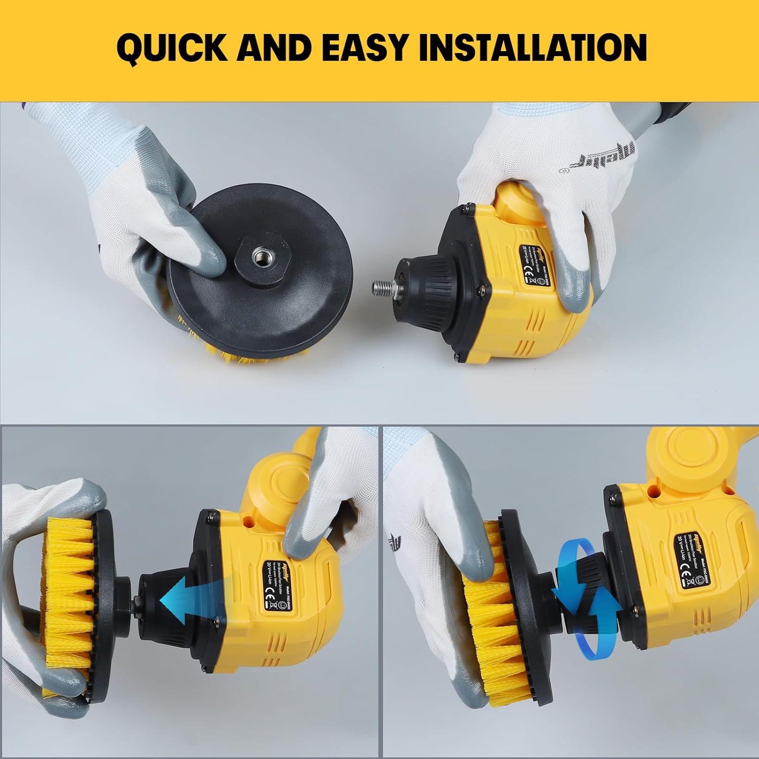 Cabezas de Cepillo de Reemplazo Mellif FSC-BRH2, 4 Piezas