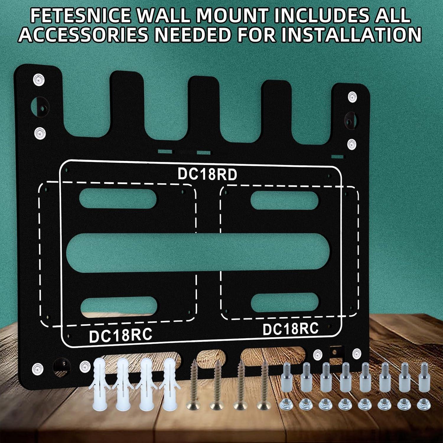 Soporte de Pared FETESNICE para Cargador y Baterías Makita