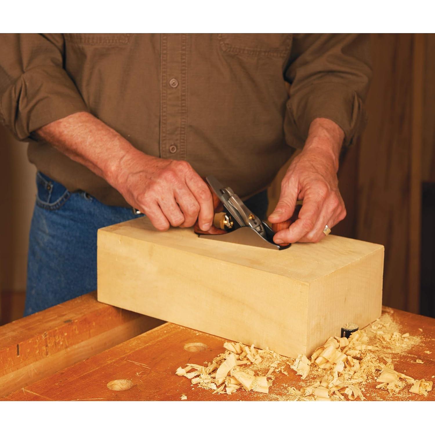 Plano de Banco V3 WoodRiver #1 - Alisado en Hierro Fundido