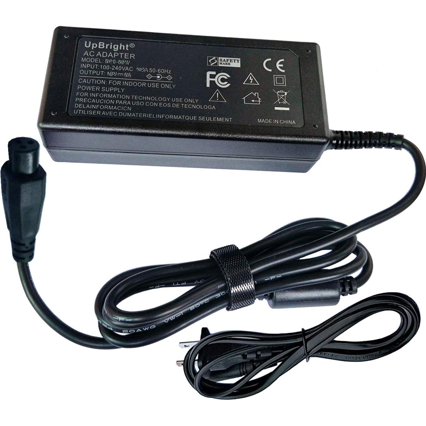 Cargador UpBright 29.4V para Hoverboard Swagtron T5