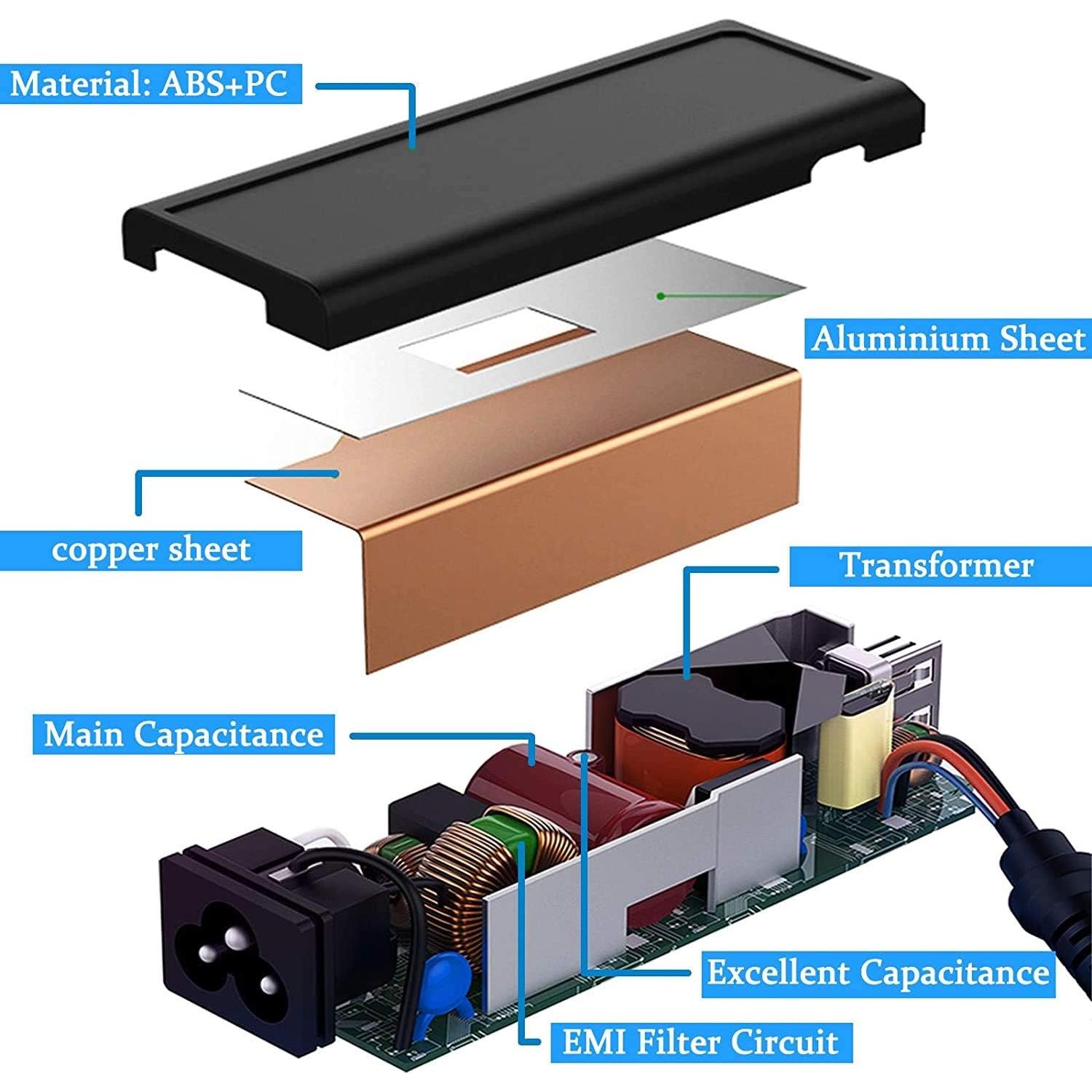 Adaptador de corriente Galaxy Bang 42V 2A para SWAGTRON