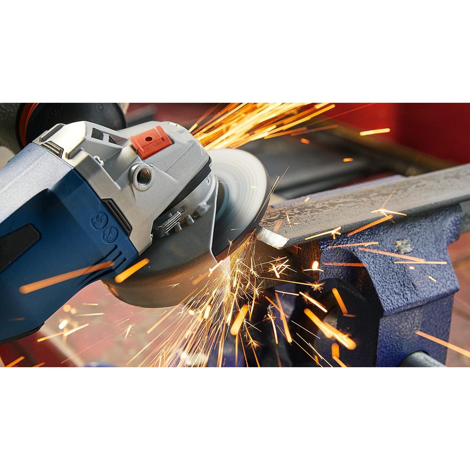 BOSCH GWS18V-13PB14 PROFACTOR™ 18V 5 – 6 In. Angle Grinder with Paddle Switch with (1) CORE18V® 8 Ah High Power Battery