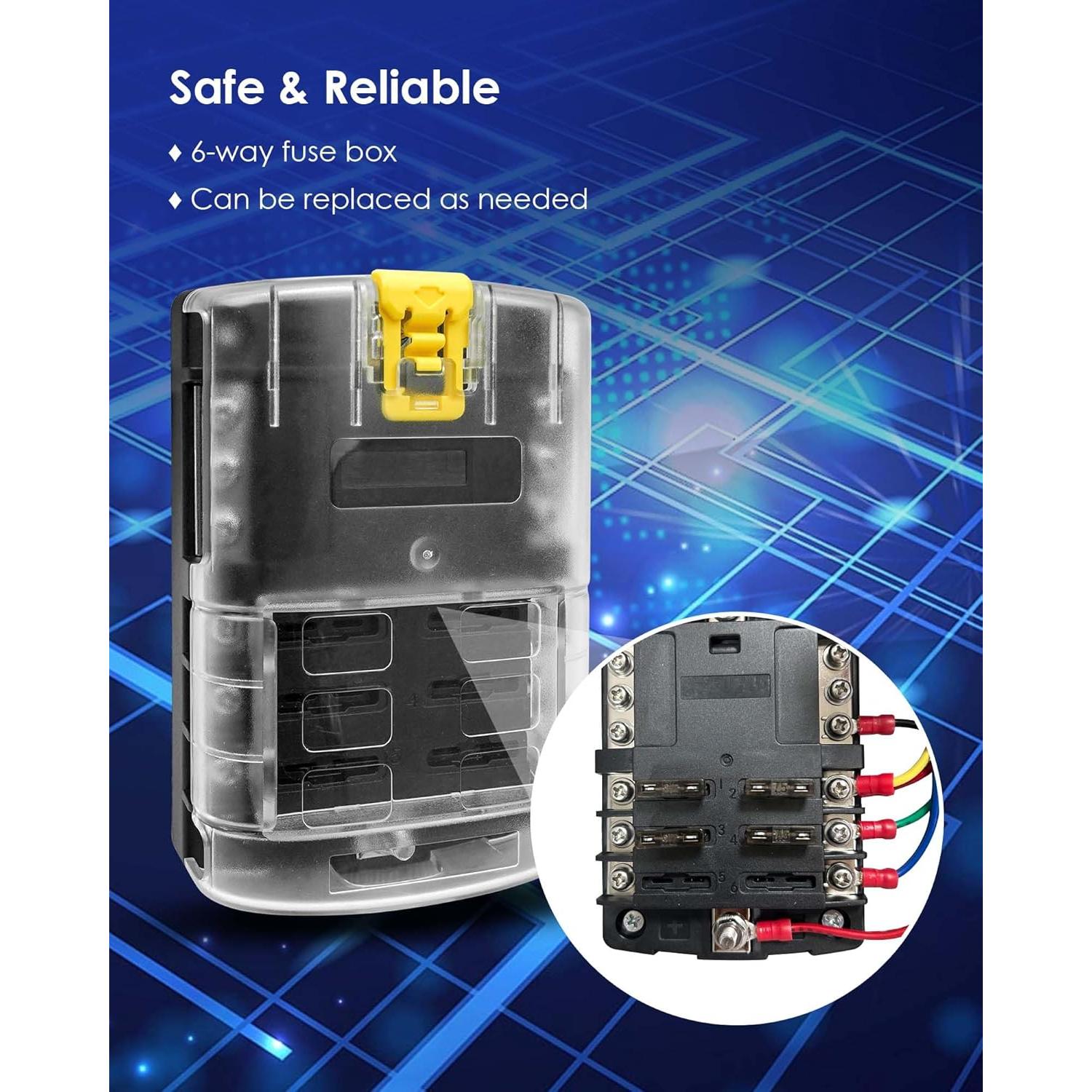 Caja de Distribución de Energía CHidotools para Dewalt 20V