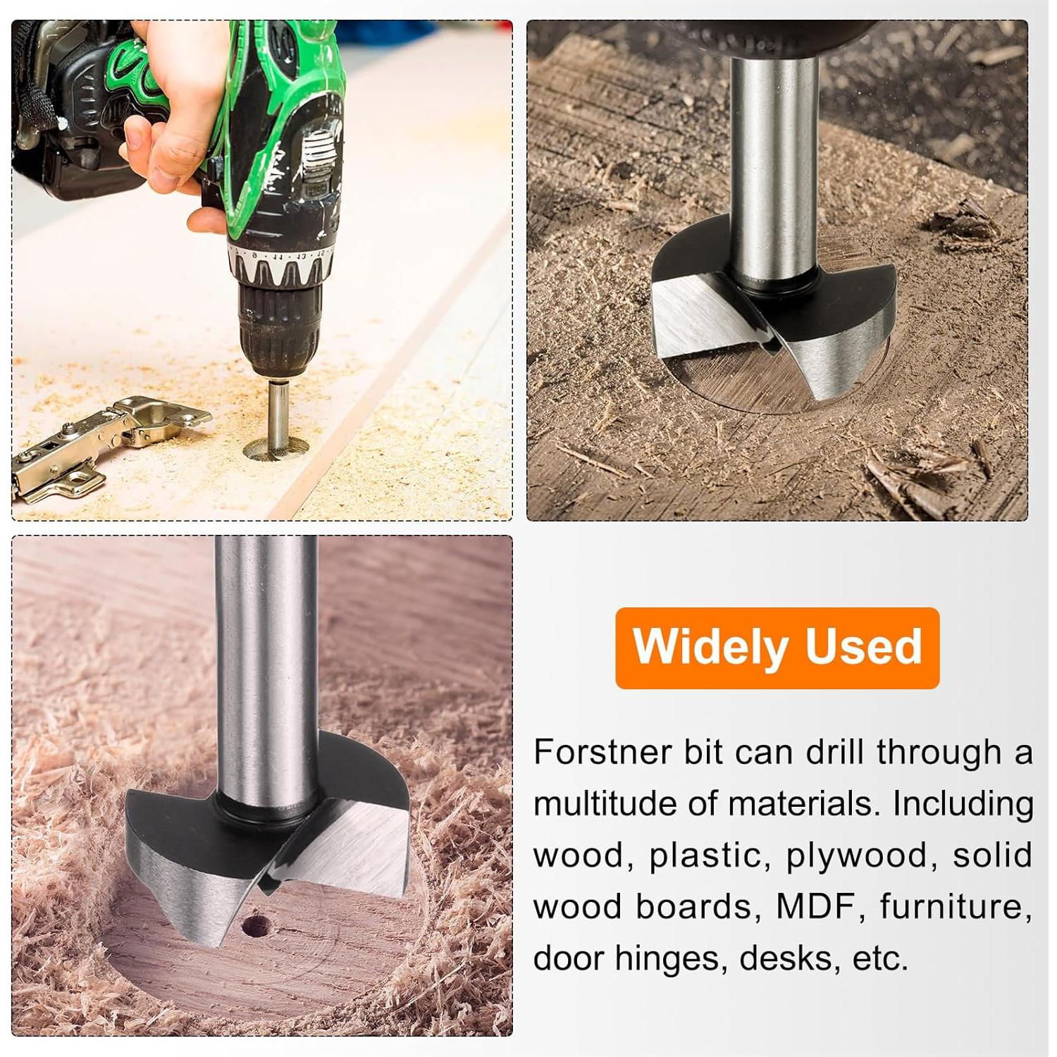 Bit de Forstner HARFINGTON 35mm Acero Carbono Multi-Diente