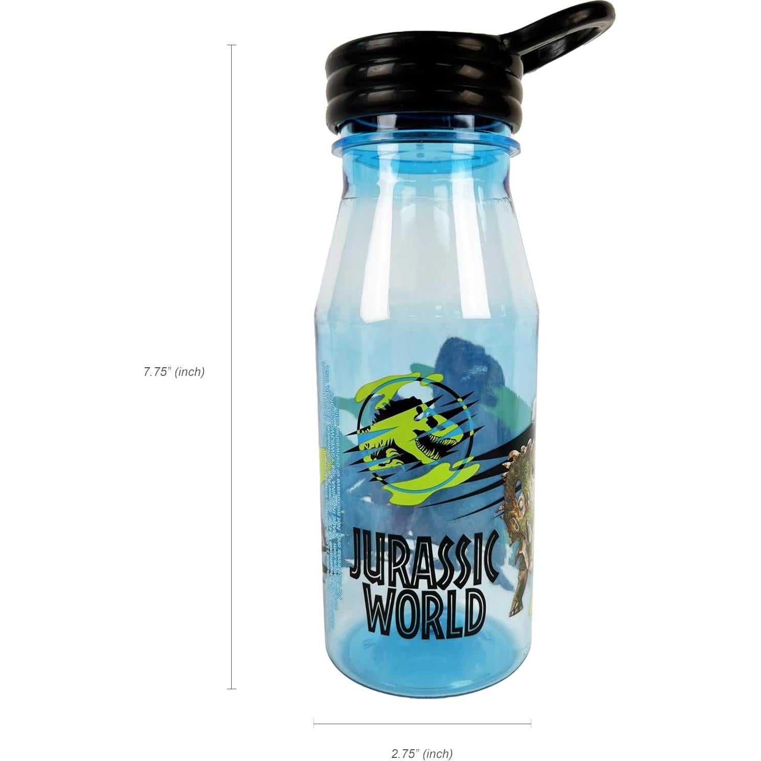 Juego de Regalo Jurassic World - Bolsa, Rompecabezas, Botella y Más