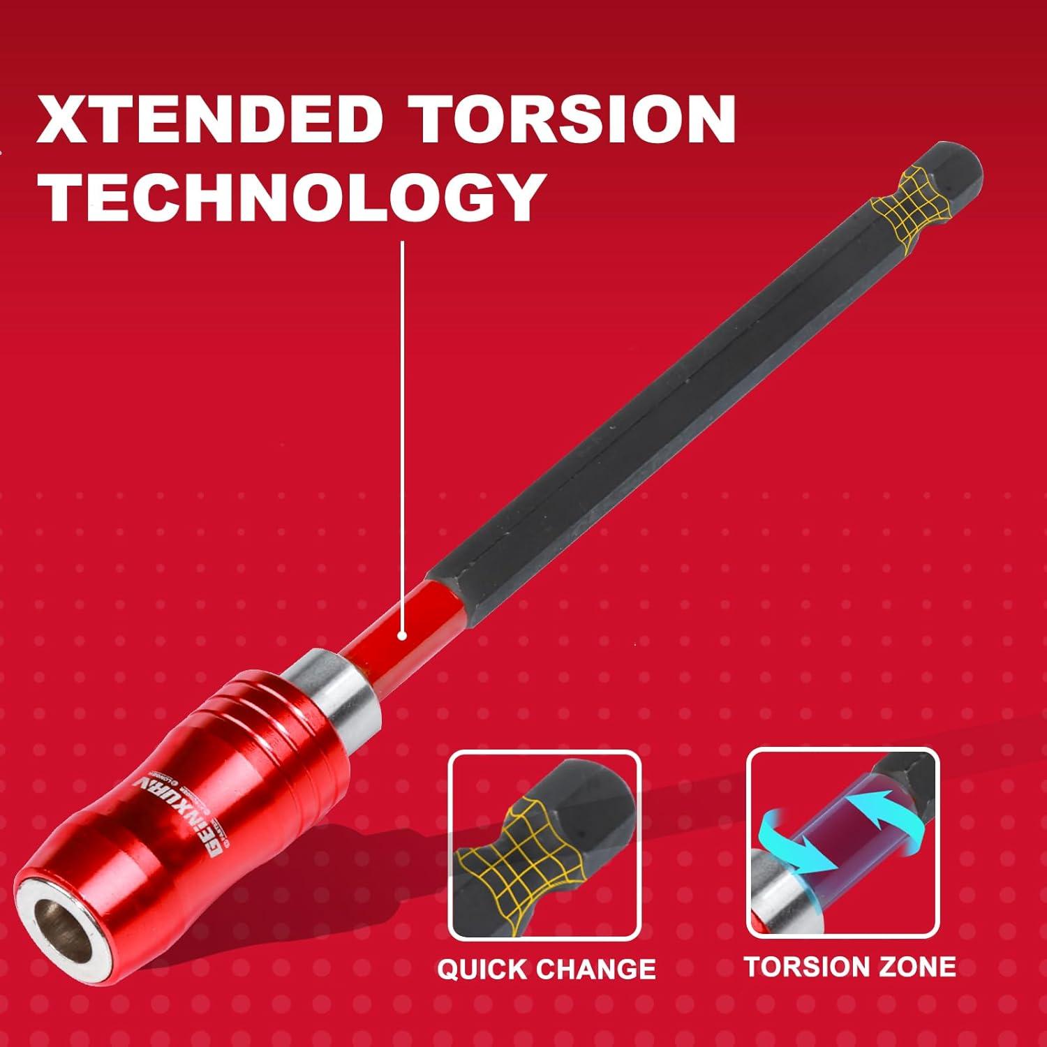 Soporte de Punta de Destornillador de Impacto GEINXURN 6"