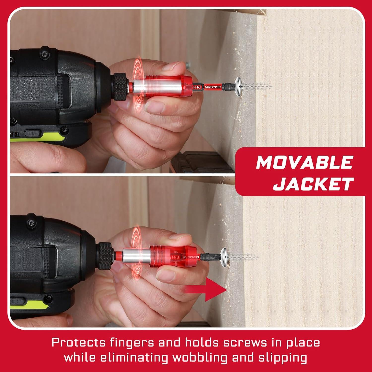 Soporte de Punta de Destornillador de Impacto GEINXURN 6"