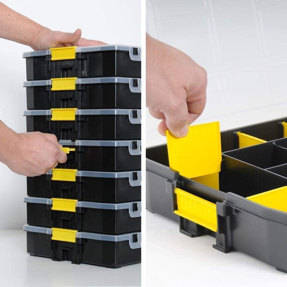 Organizador STANLEY Sort Master Junior 14 Compartimentos 37.5x28.5cm