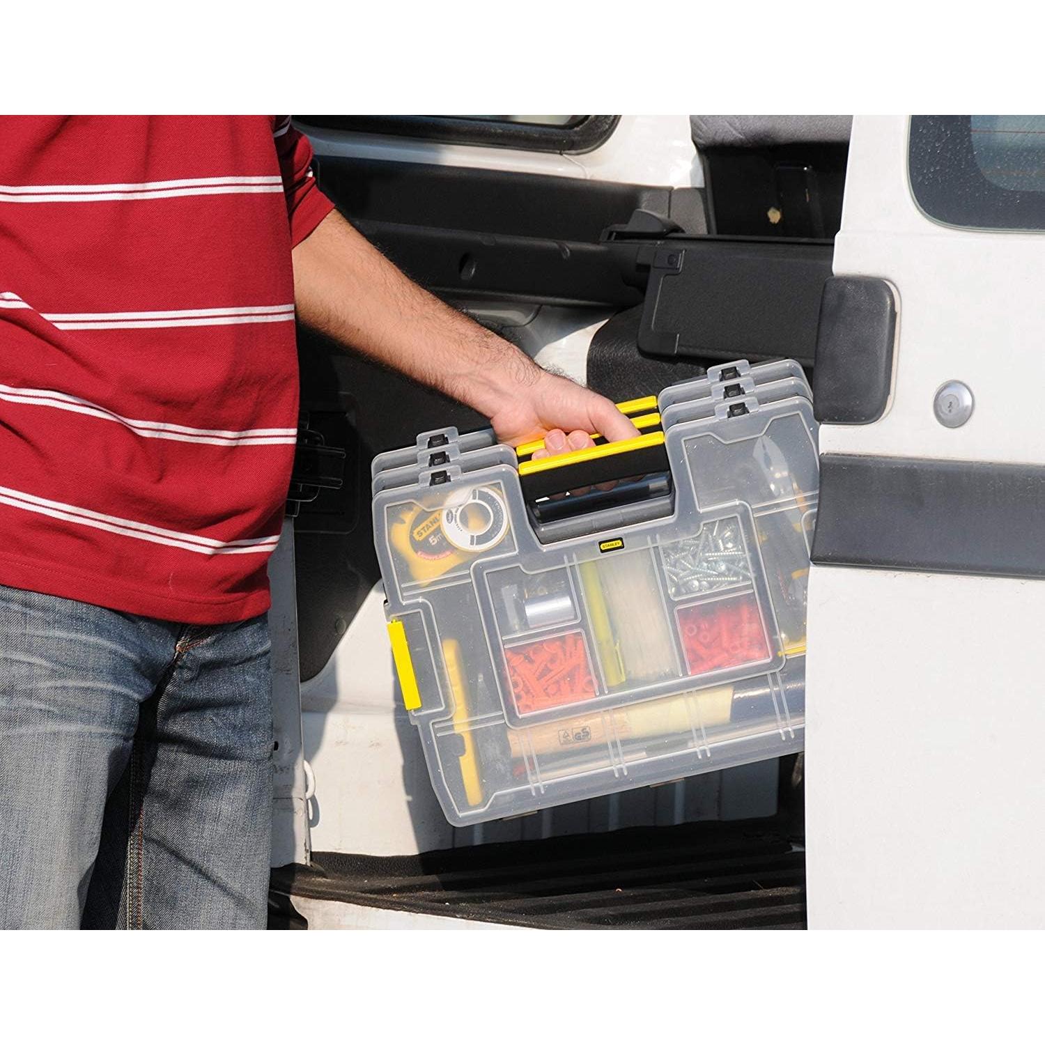 Organizador STANLEY Sort Master Junior 14 Compartimentos 37.5x28.5cm