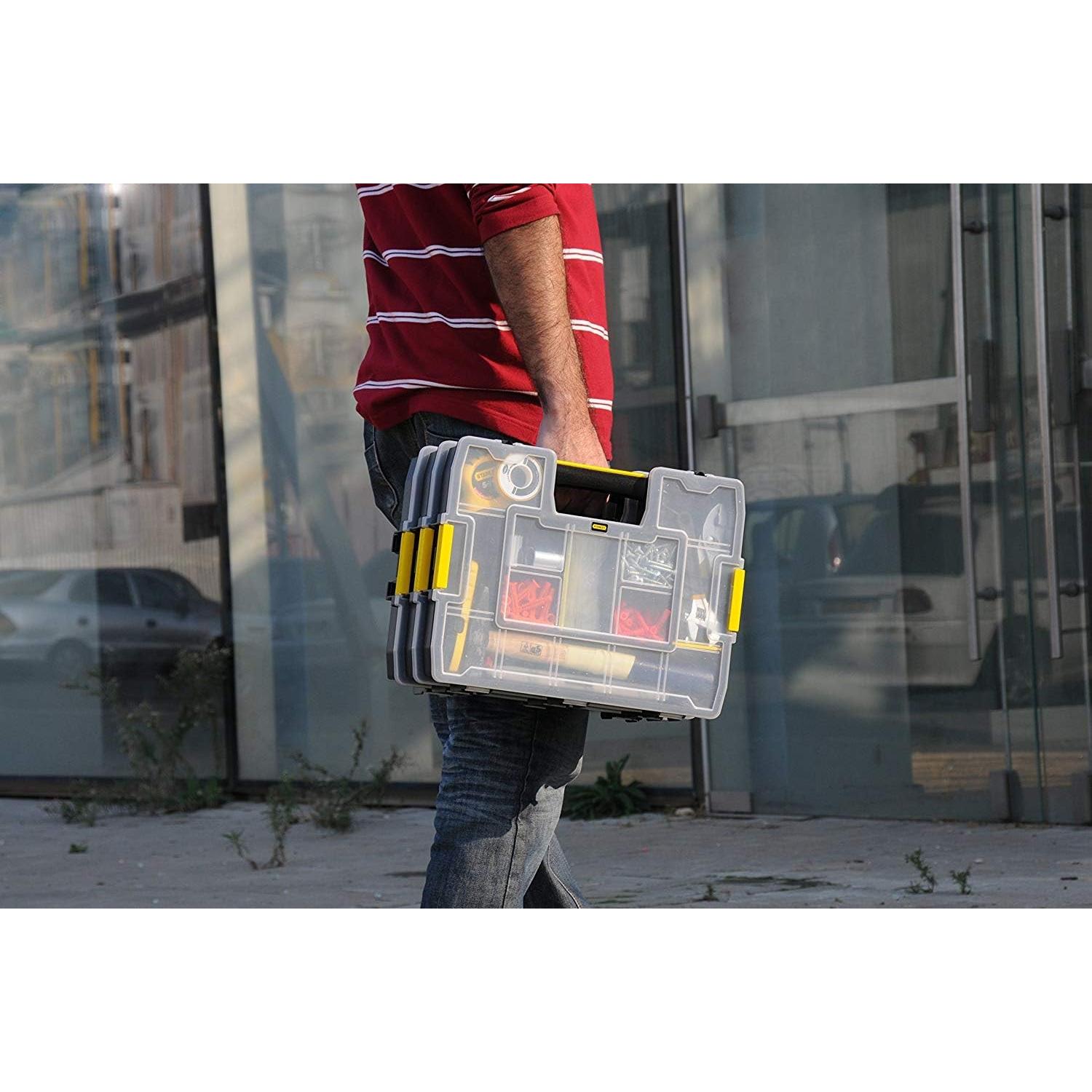 Organizador STANLEY Sort Master Junior 14 Compartimentos 37.5x28.5cm