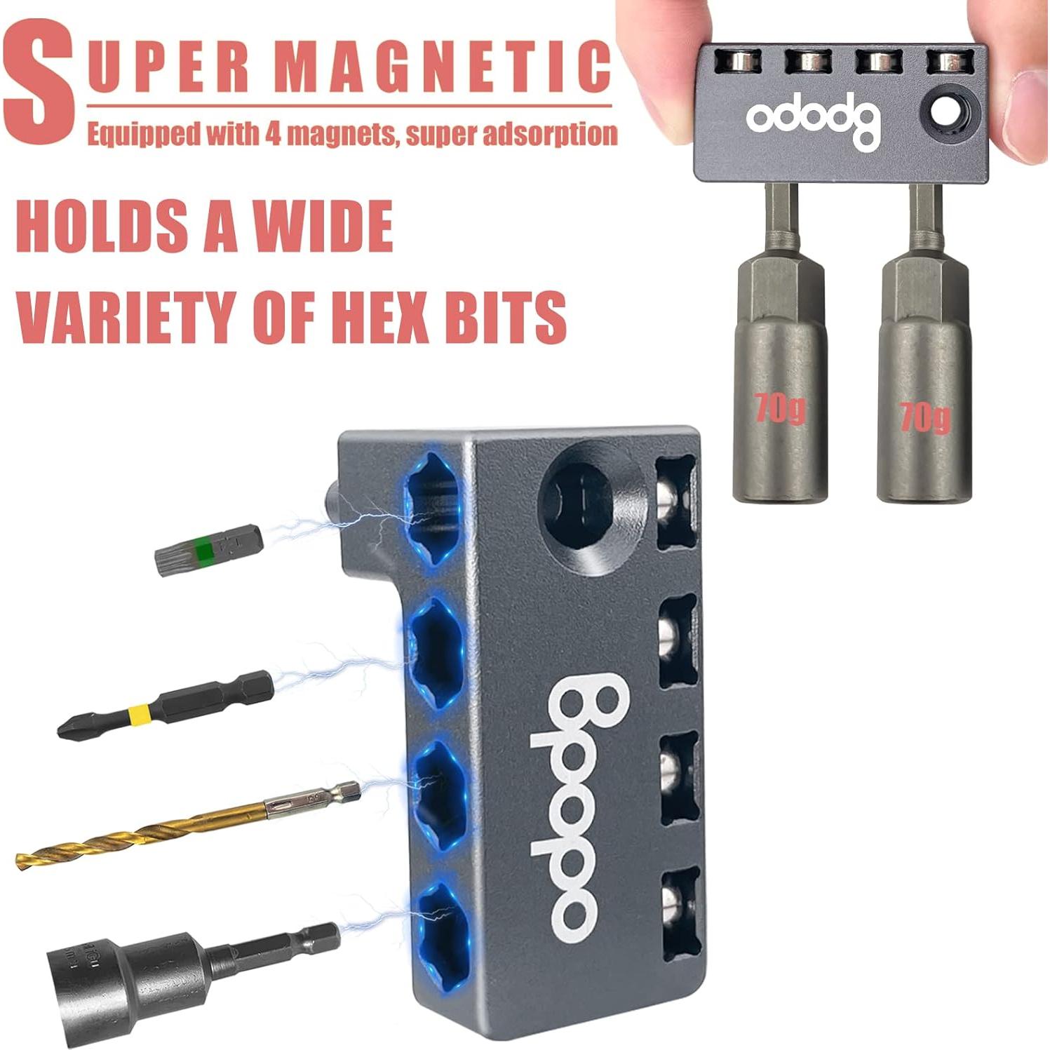 Soporte de Brocas Magnético BPOPO para Taladro Milwaukee 18V