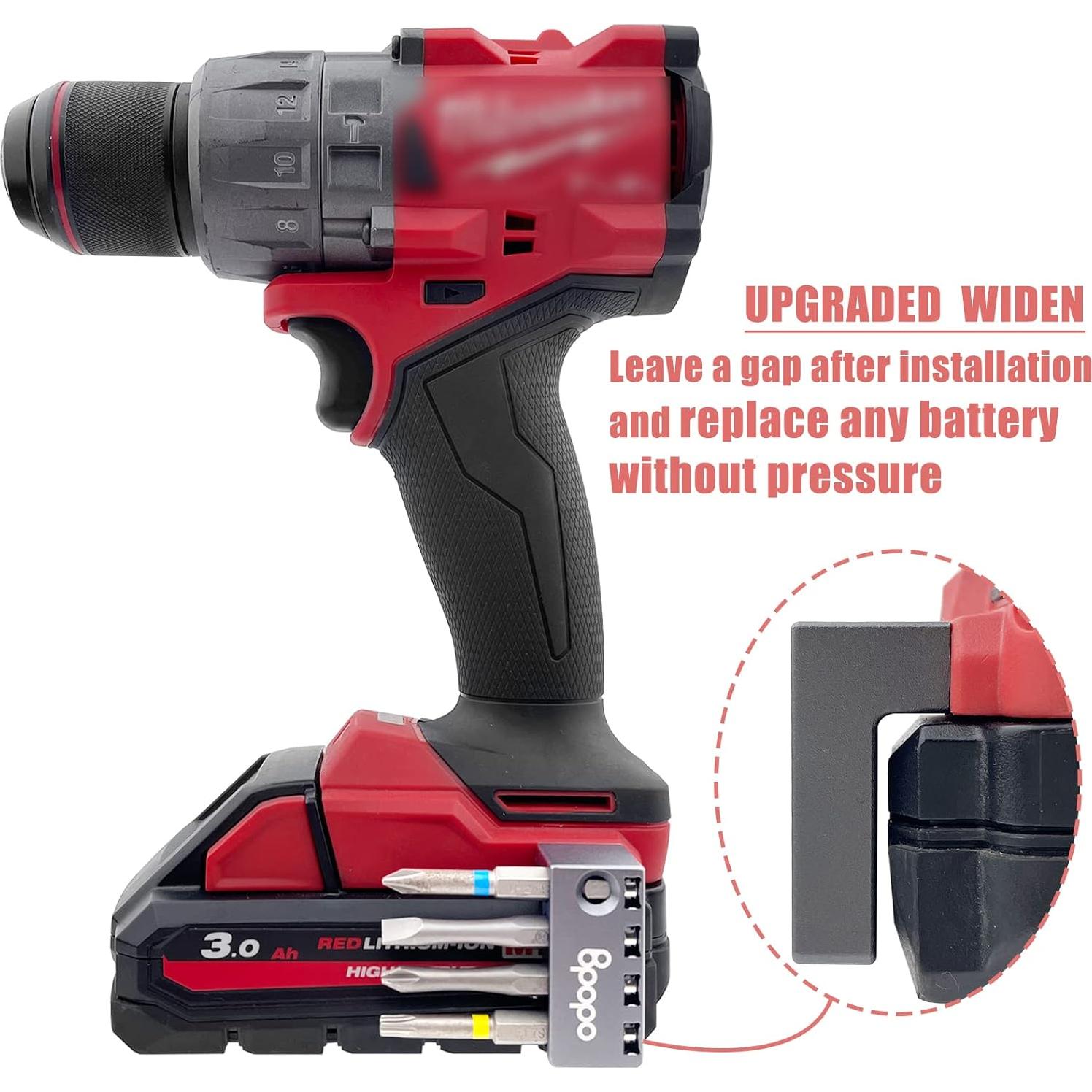 Soporte de Brocas Magnético BPOPO para Taladro Milwaukee 18V