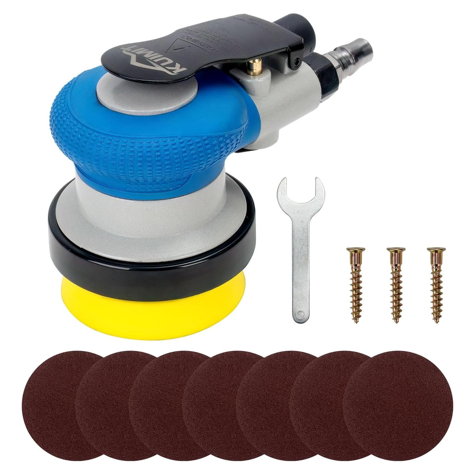 Lijadora de aire mini KUIMIT 3" neumática 11000 RPM