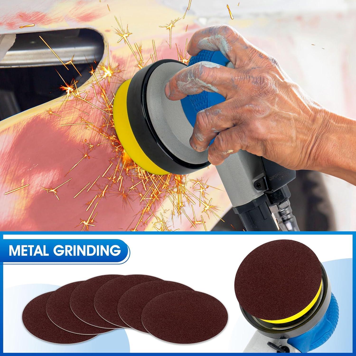 Lijadora de aire mini KUIMIT 3" neumática 11000 RPM