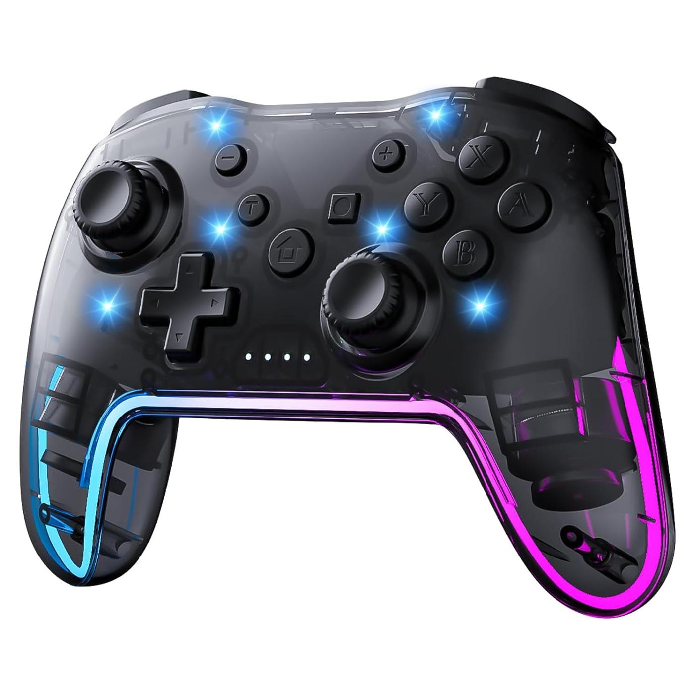 Controlador Inalámbrico Twylyte para Switch y PC, RGB