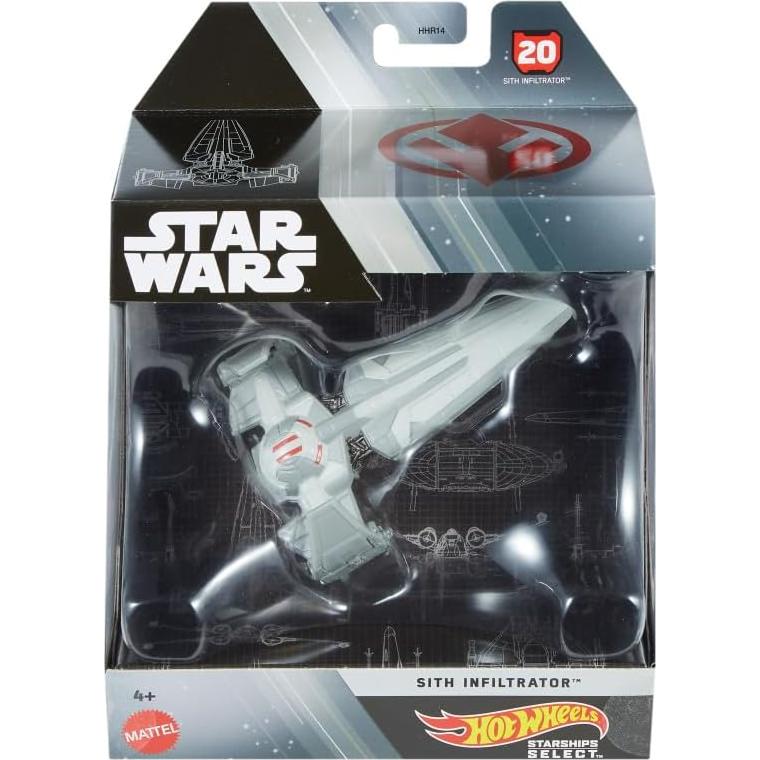 Hot Wheels Star Wars Sith Infiltrator Diecast 12 cm