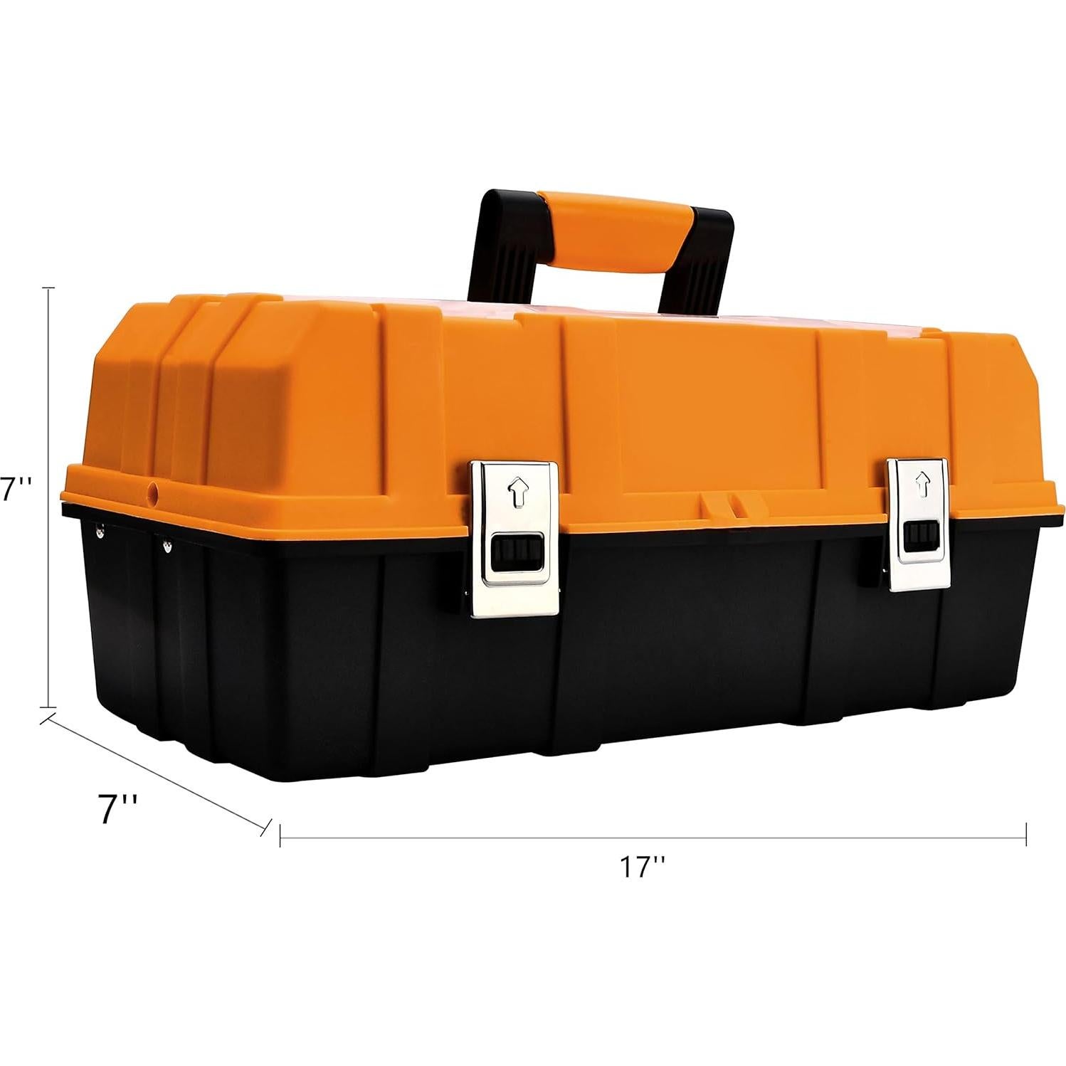 Caja de Almacenamiento Plástica 3 Capas Ganchun 43.18x17.78x17.78 cm